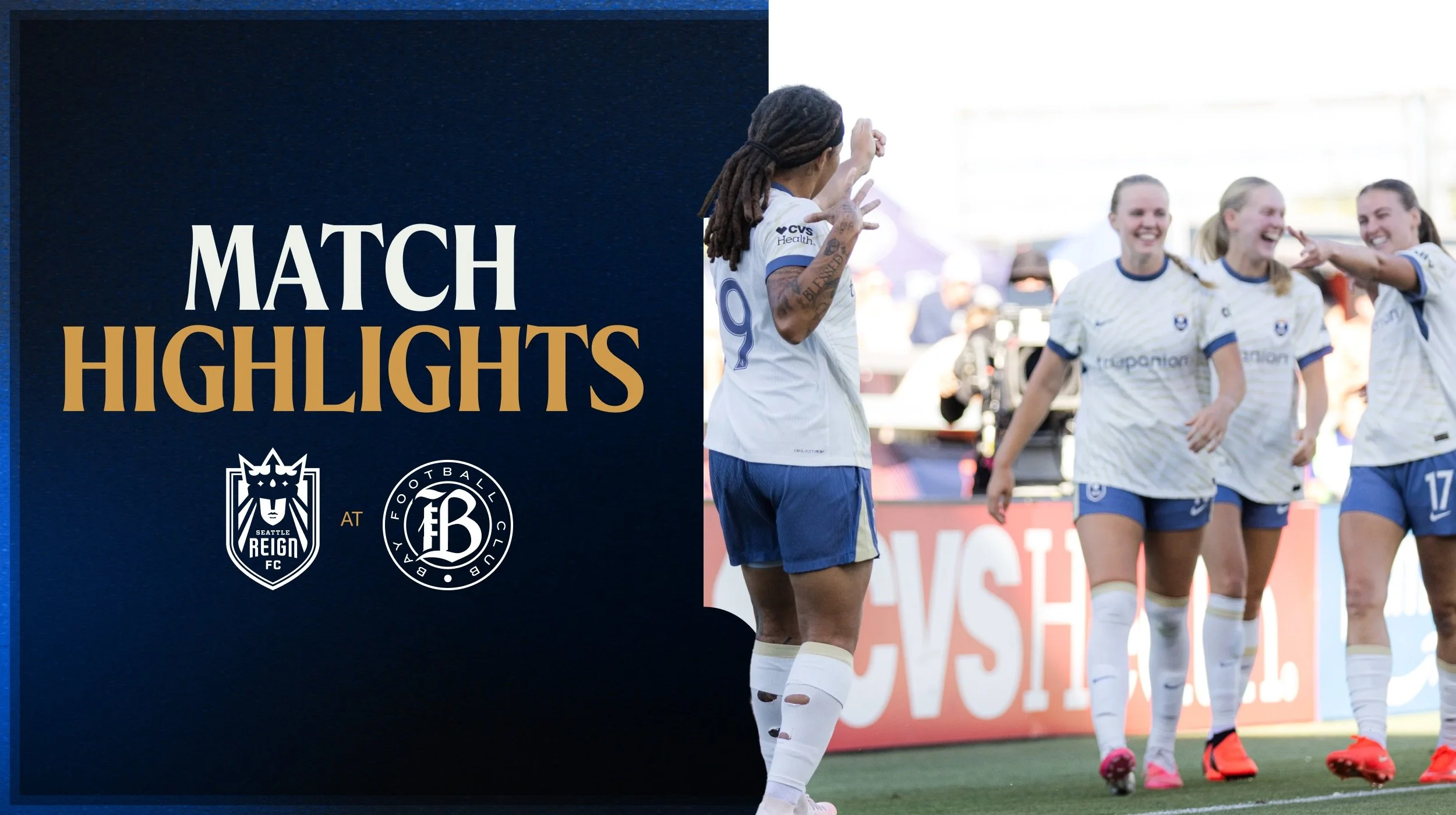 HIGHLIGHTS: Seattle Reign at Bay FC | August 1st, 2026