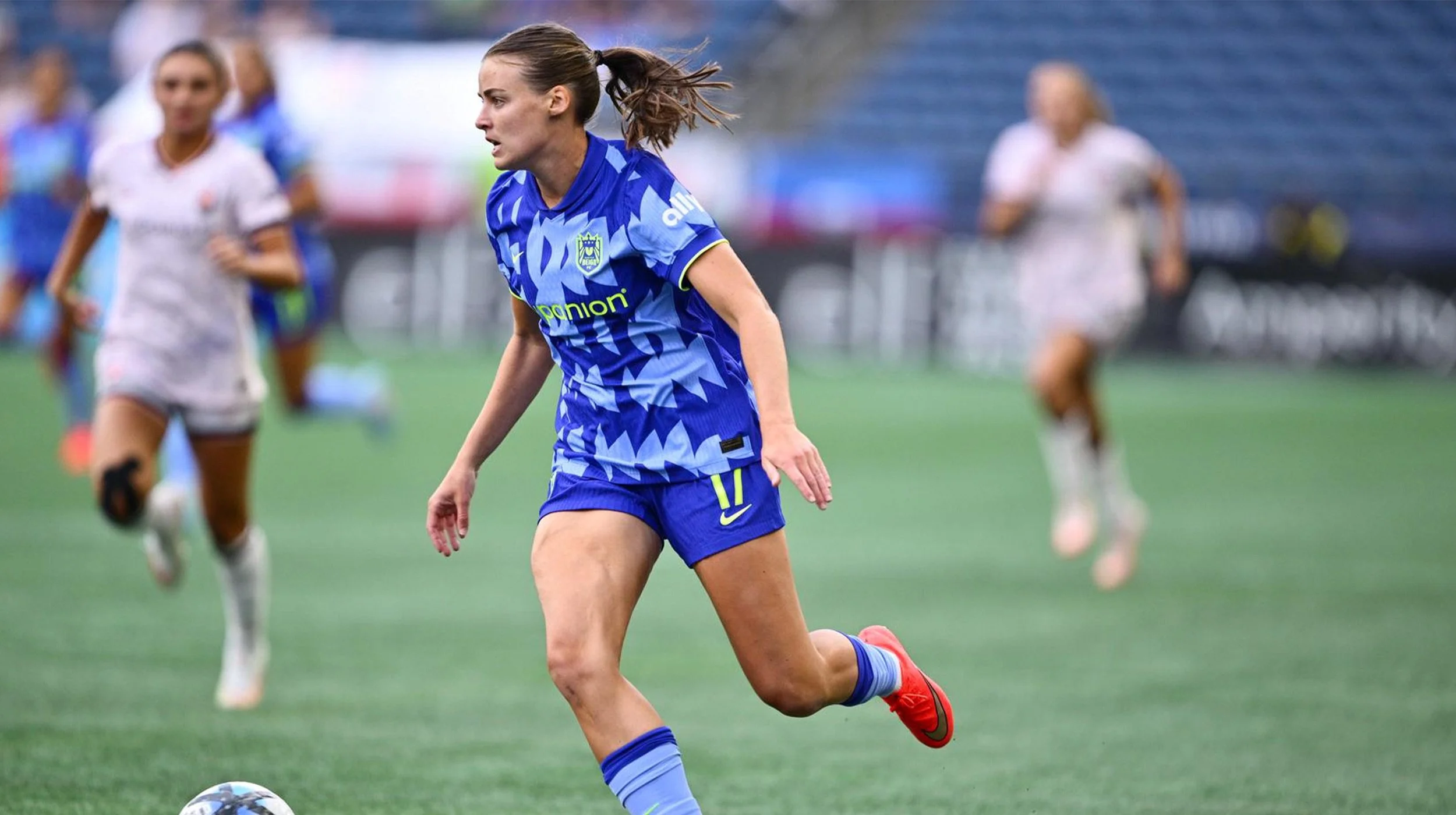 GOAL: Sally Menti scores from inside the box