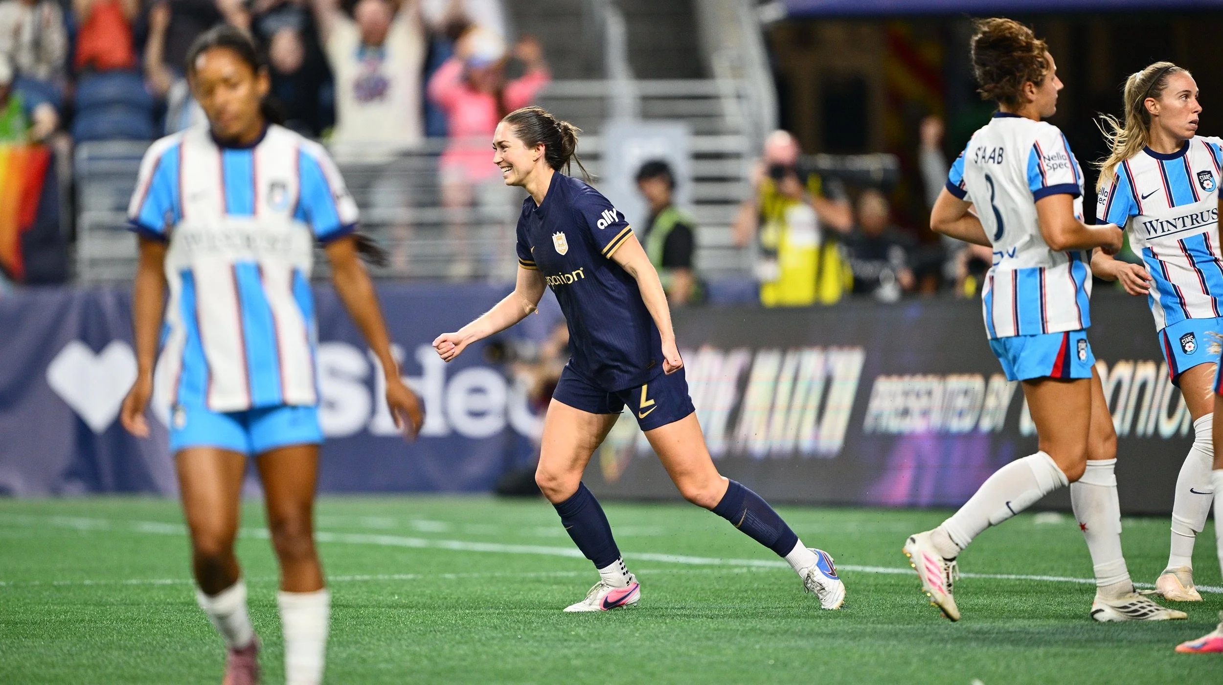 GOAL: Maddie Mercado scores her sixth goal of the season