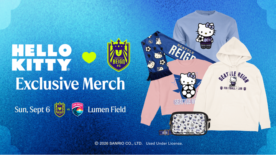 Celebrate Hello Kitty® Night with Reign FC on Sunday