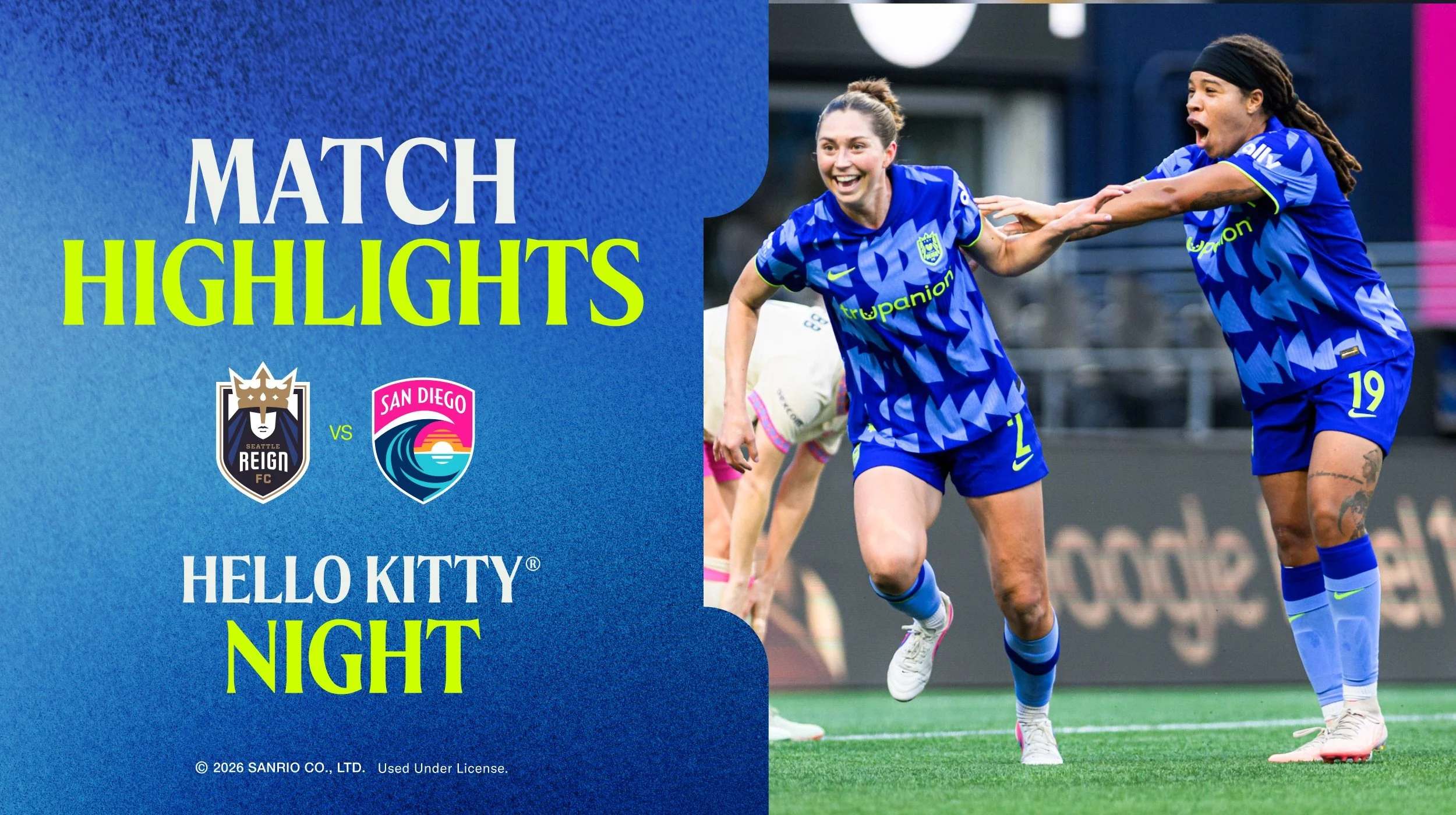 HIGHLIGHTS: Seattle Reign vs. San Diego Wave FC | September 6, 2026