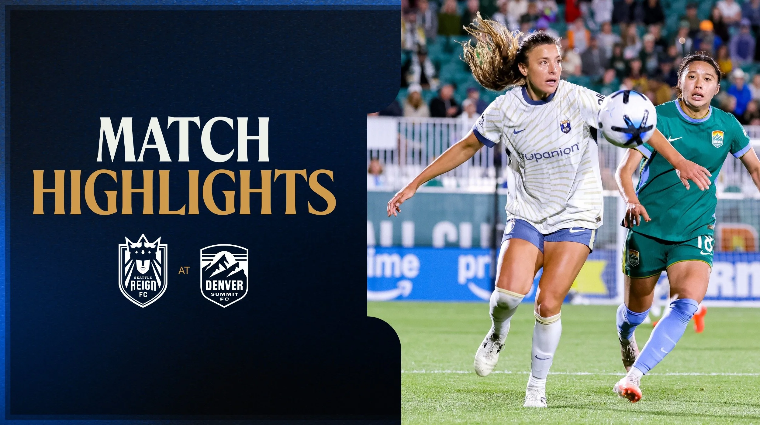 HIGHLIGHTS: Seattle Reign at Denver Summit FC | September 19th, 2026