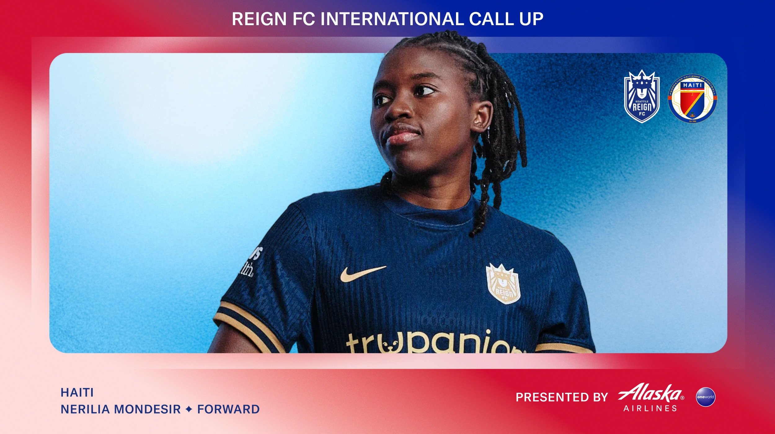 Seattle Reign FC Forward Nerilia Mondesir Called Up to Haiti