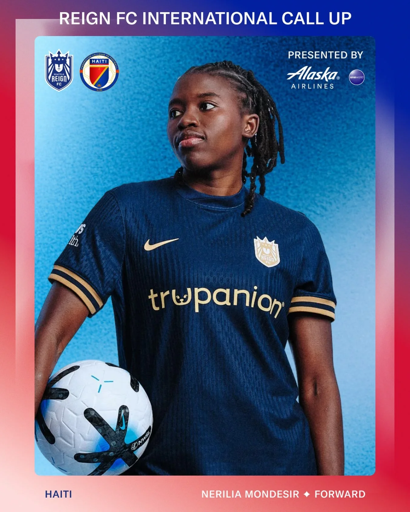 Coco is France-bound with Les Grenadi&egrave;res 🇭🇹

@mondesirnerilia will join @footfemht_ for their upcoming international friendlies against Japan and Australia.