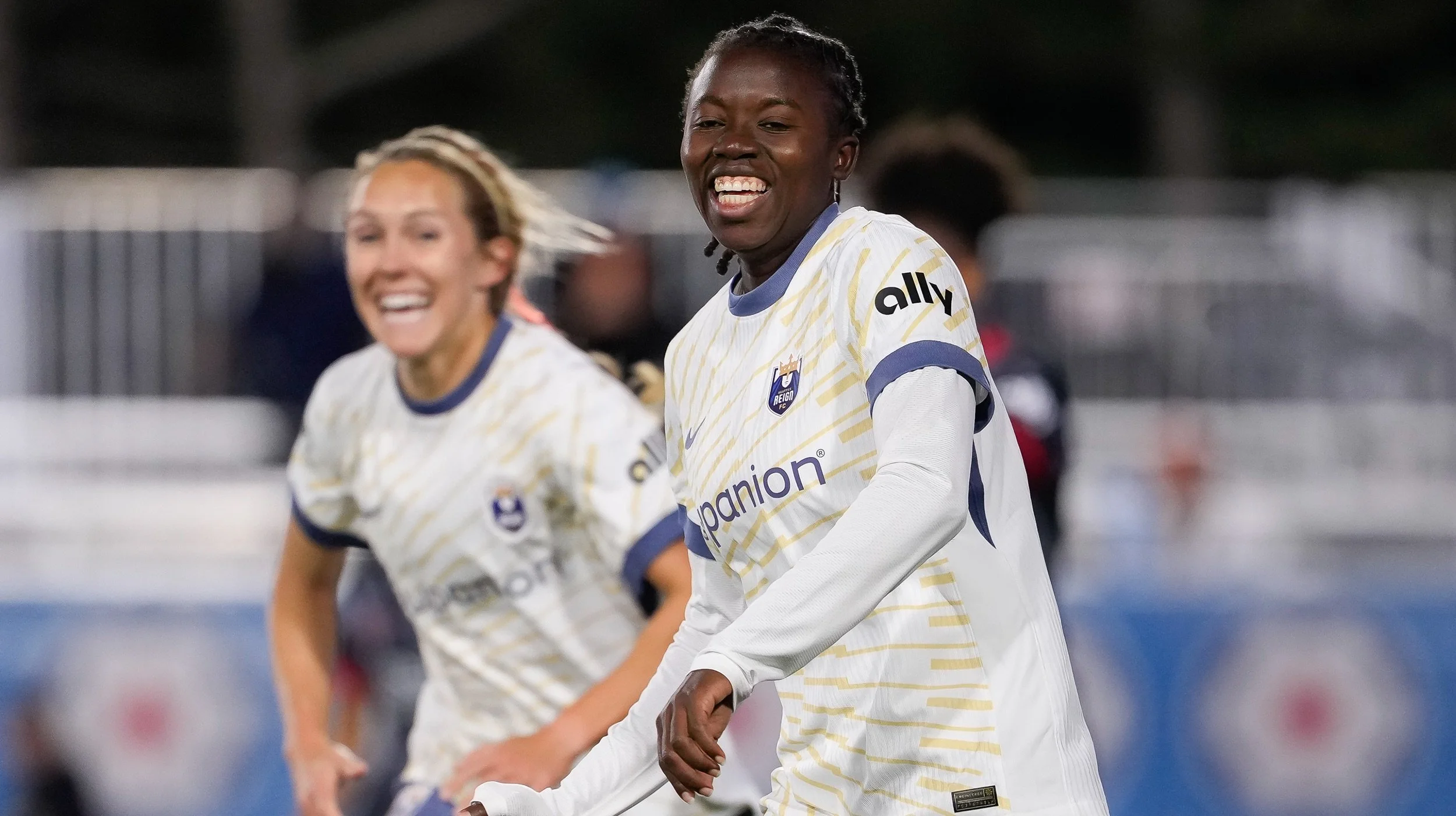 Nerilia Mondesir continues to shine for club and country, adding a goal for Reign FC fresh off international duty