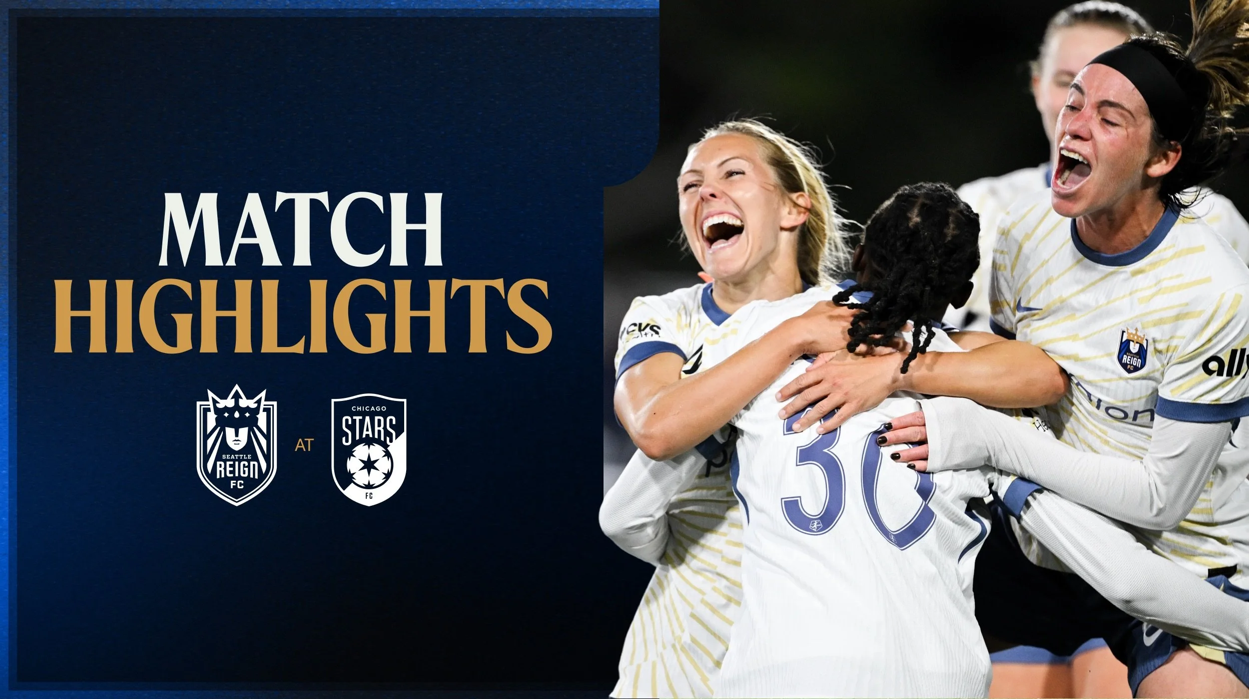 HIGHLIGHTS: Seattle Reign FC Wins 3-1 in Chicago