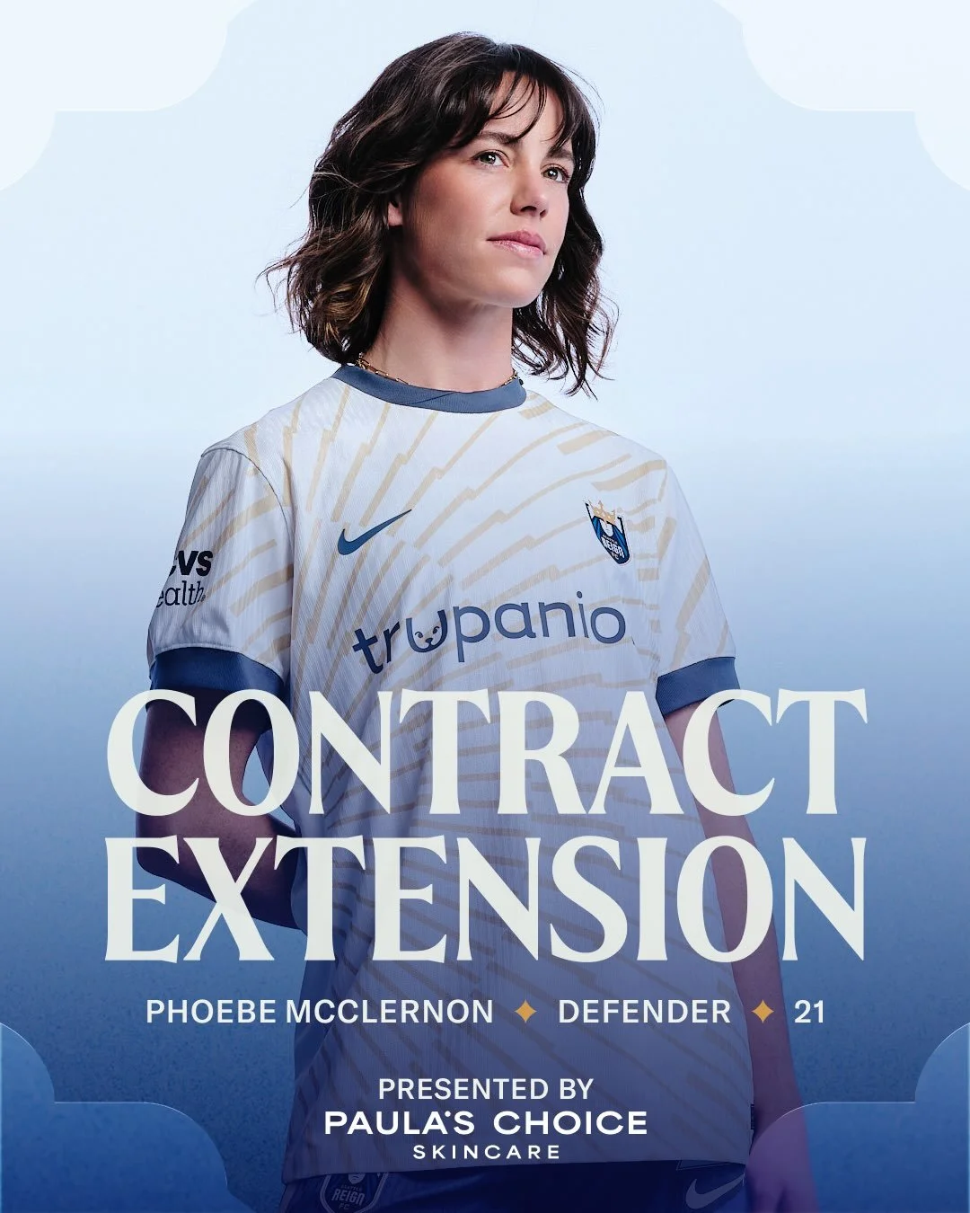 Locking down another key piece of the backline 🔒

Defender Phoebe McClernon has signed a contract extension, staying in Seattle through the 2029 NWSL season. 

We&rsquo;re so excited to continue to be part of your story, @phoebelynch_! 💙