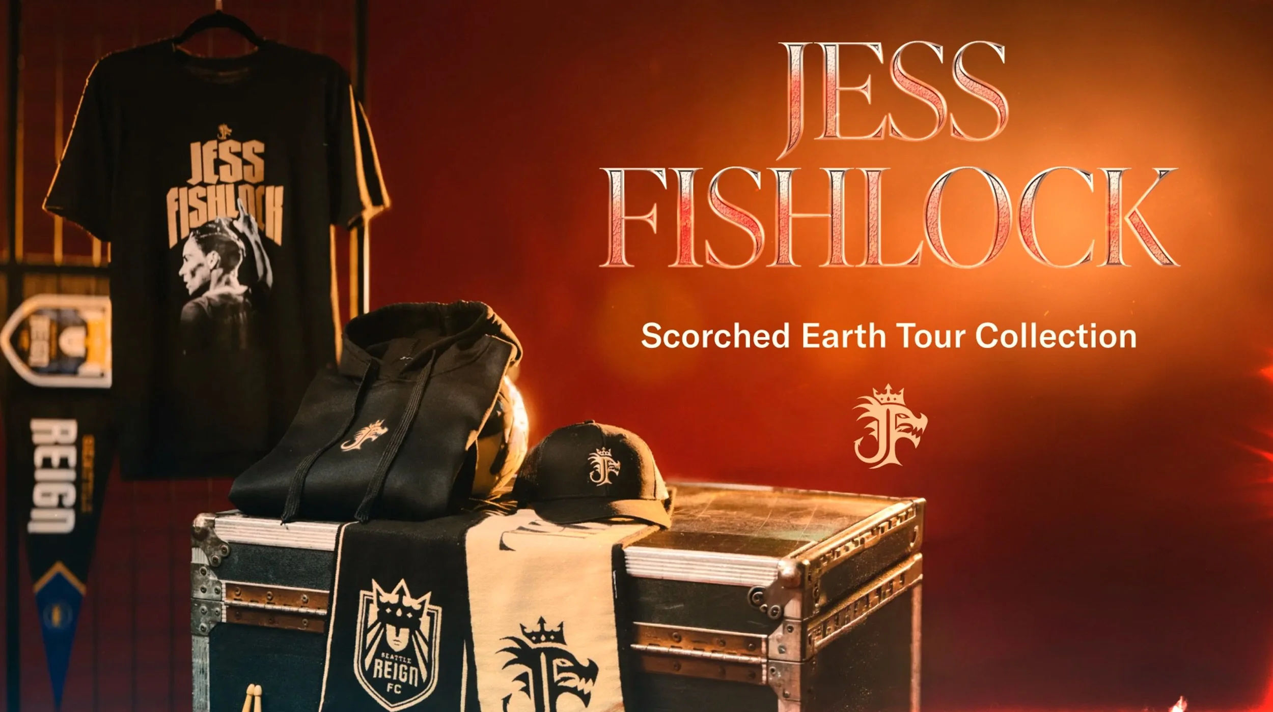 Reign FC Releases Jess Fishlock Merchandise Collection Ahead of Decision Day