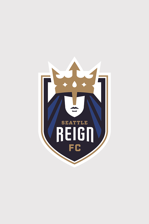Reign logo on gray background