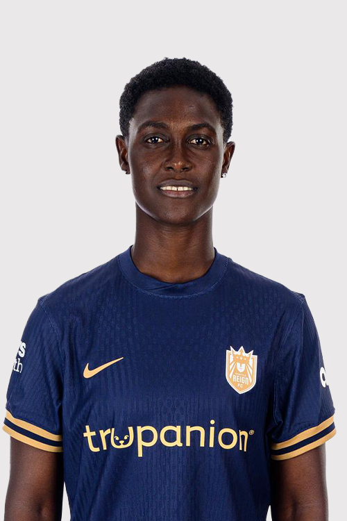Ami Diallo in Reign FC reflection kit