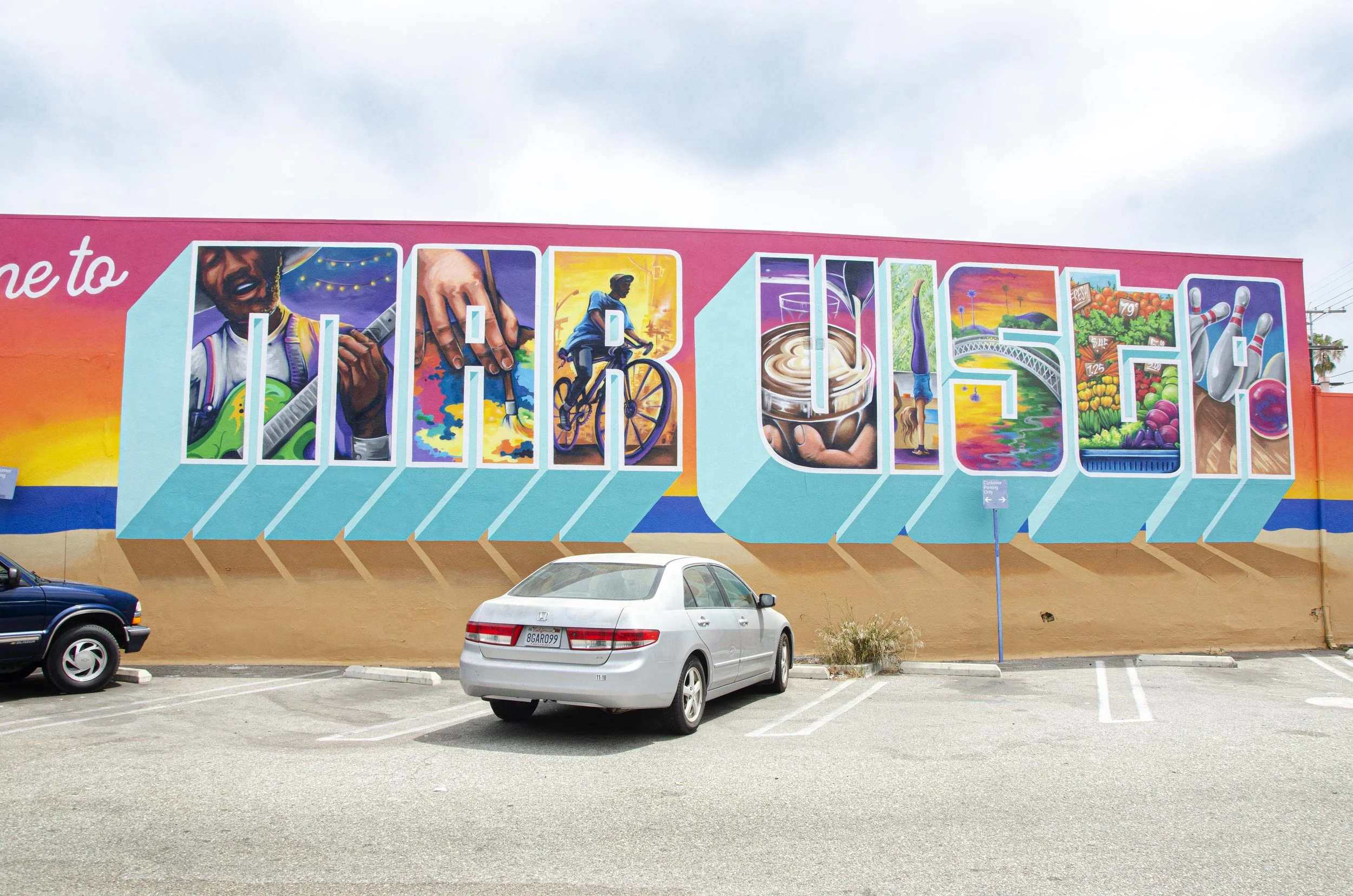 Welcome to Mar Vista, CA Art Mural