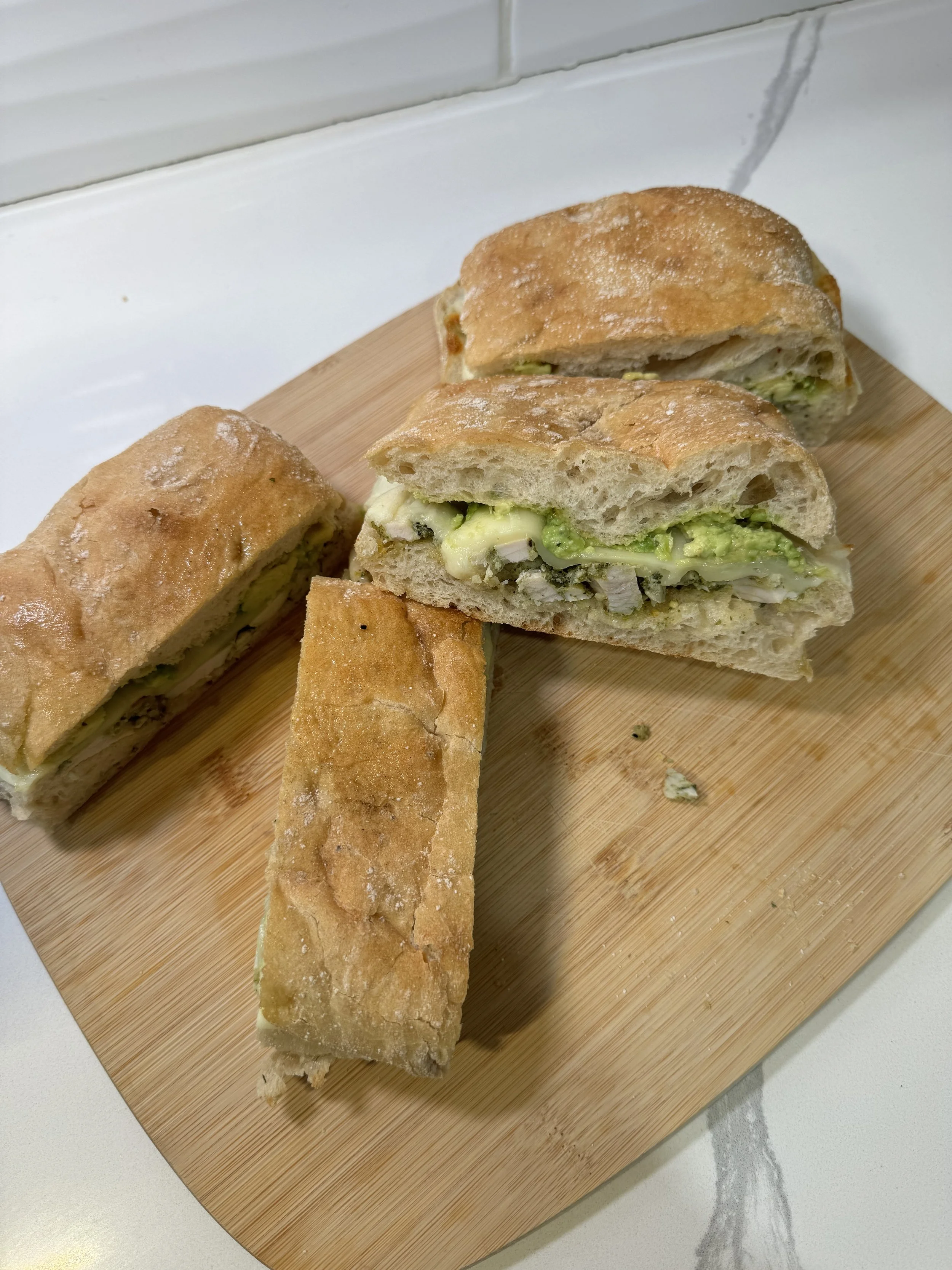 Avocado + Pesto Chicken Sandwich