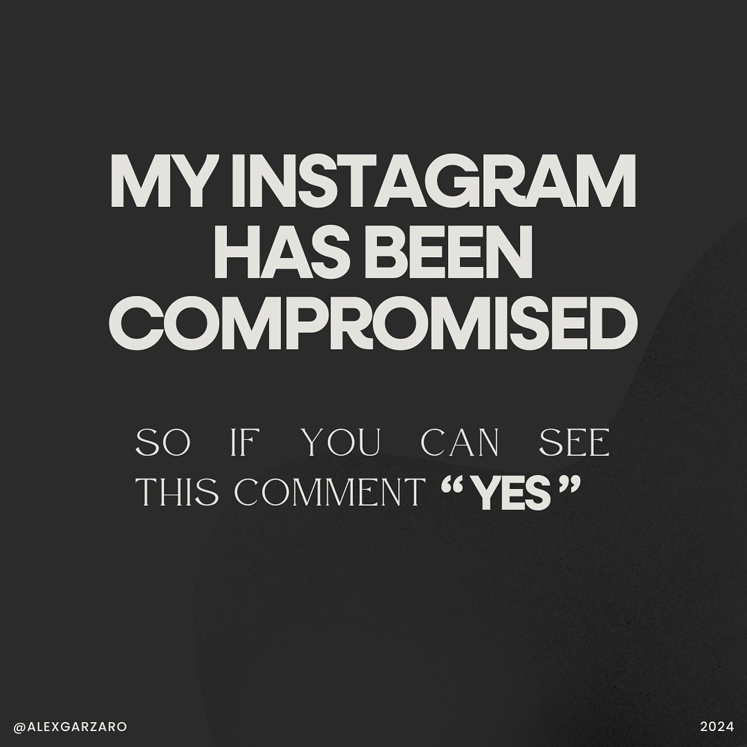 Instagram did a big algorithm change, so who is still with me after the changes happened. 

Comment &ldquo;yes&rdquo; if you can see this so we can stay connected