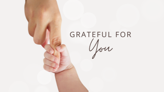 Happy Thanksgiving! Today, our hearts are full of gratitude for you.