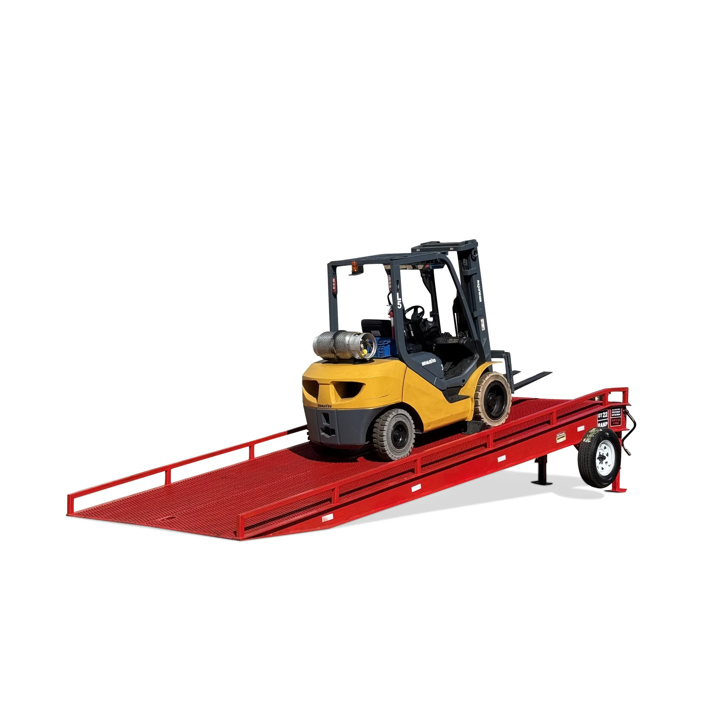 GT22 YARD RAMP FOR UNLOADING SEMI TRUCKS AND CONTAINERS