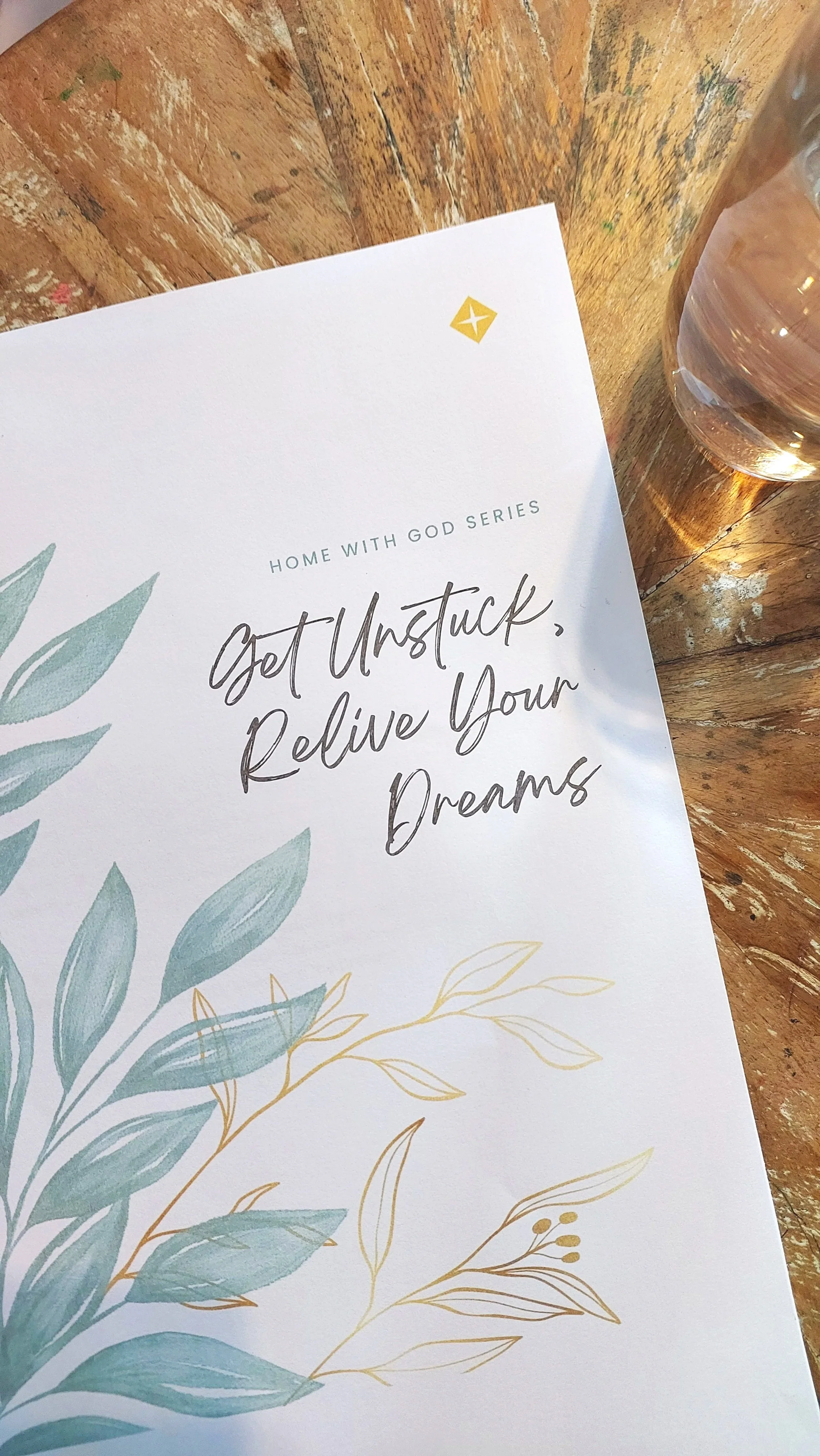 Cover page of a retreat guide