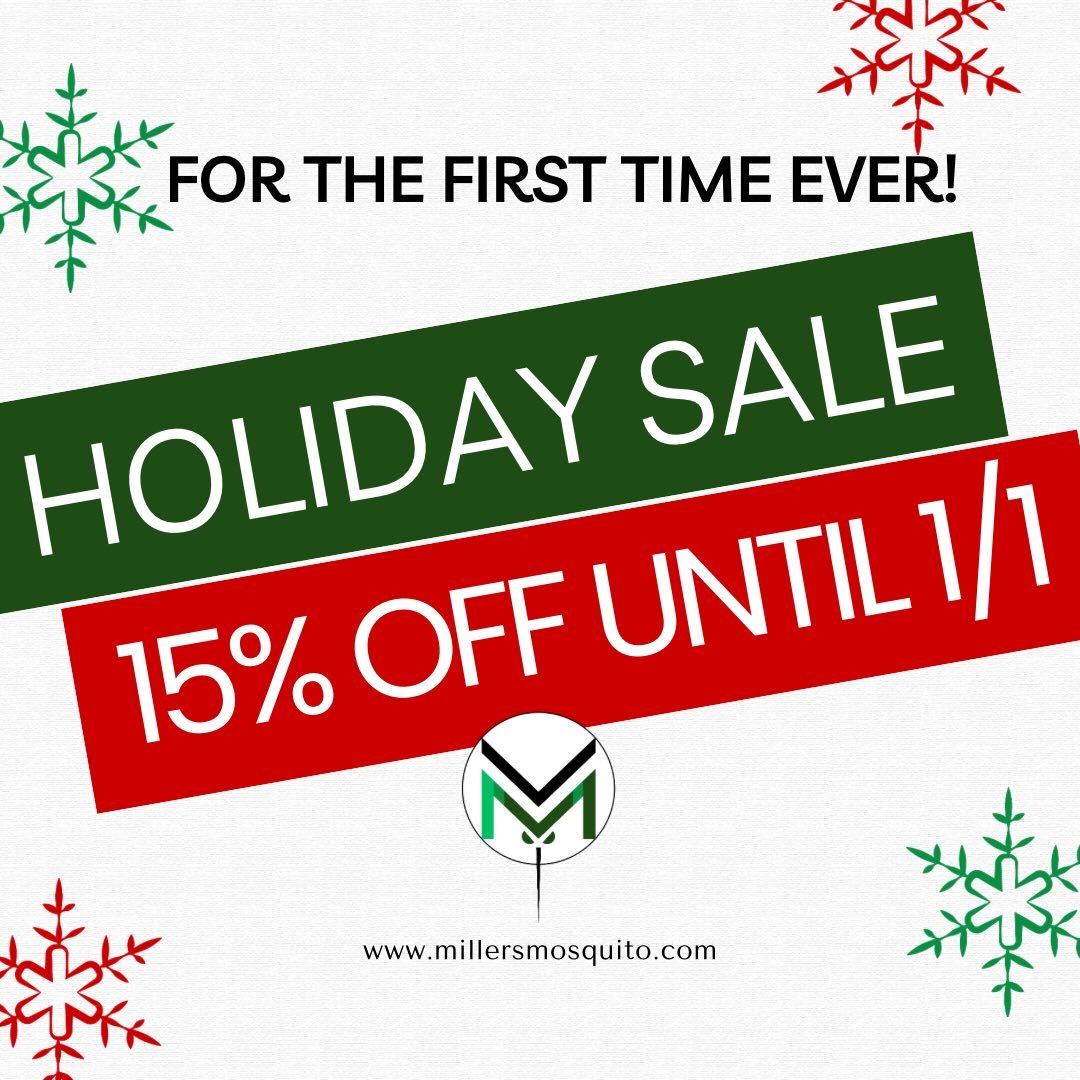 This year, give yourself the gift you actually want&hellip;
🎁 A mosquito-free summer.
Our Holiday Prepay Sale is LIVE!
Save 15% on your 2026 season when you prepay by January 1st.
It&rsquo;s something we&rsquo;ve never done before, but our customers