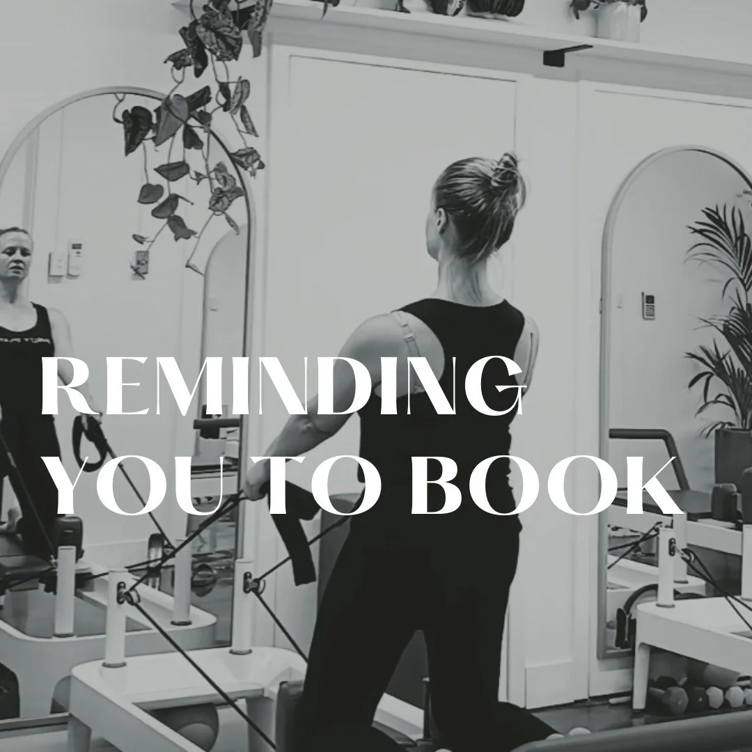 It's a new week and a new opportunity to prioritise your health. Do something crazy this week - book an extra class, book a back to back class, book a class every day... challenge yourself to be the best you can be xx