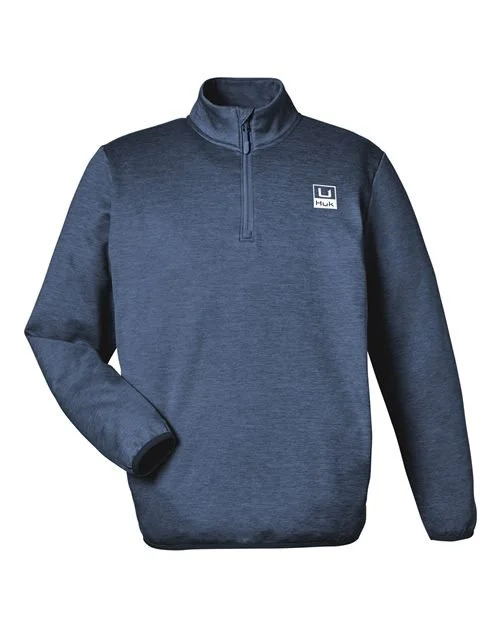 HUK Men's Coldfront+ Quarter-Zip Pullover - H130098