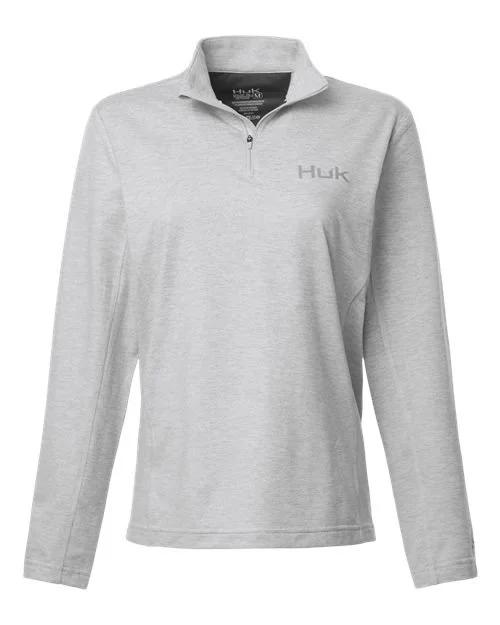 HUK Women's Coldfront+ Quarter-Zip Pullover - H6130024