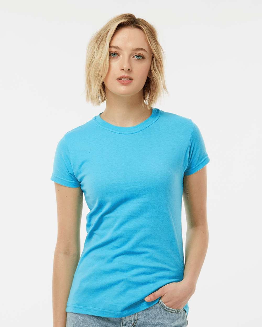 Tultex_213_Aqua_Front_High_Model.jpg