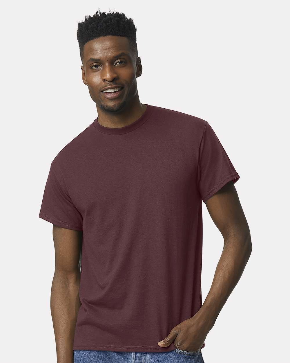 Gildan_8000_Dark_Maroon_Front_High_Model.jpg
