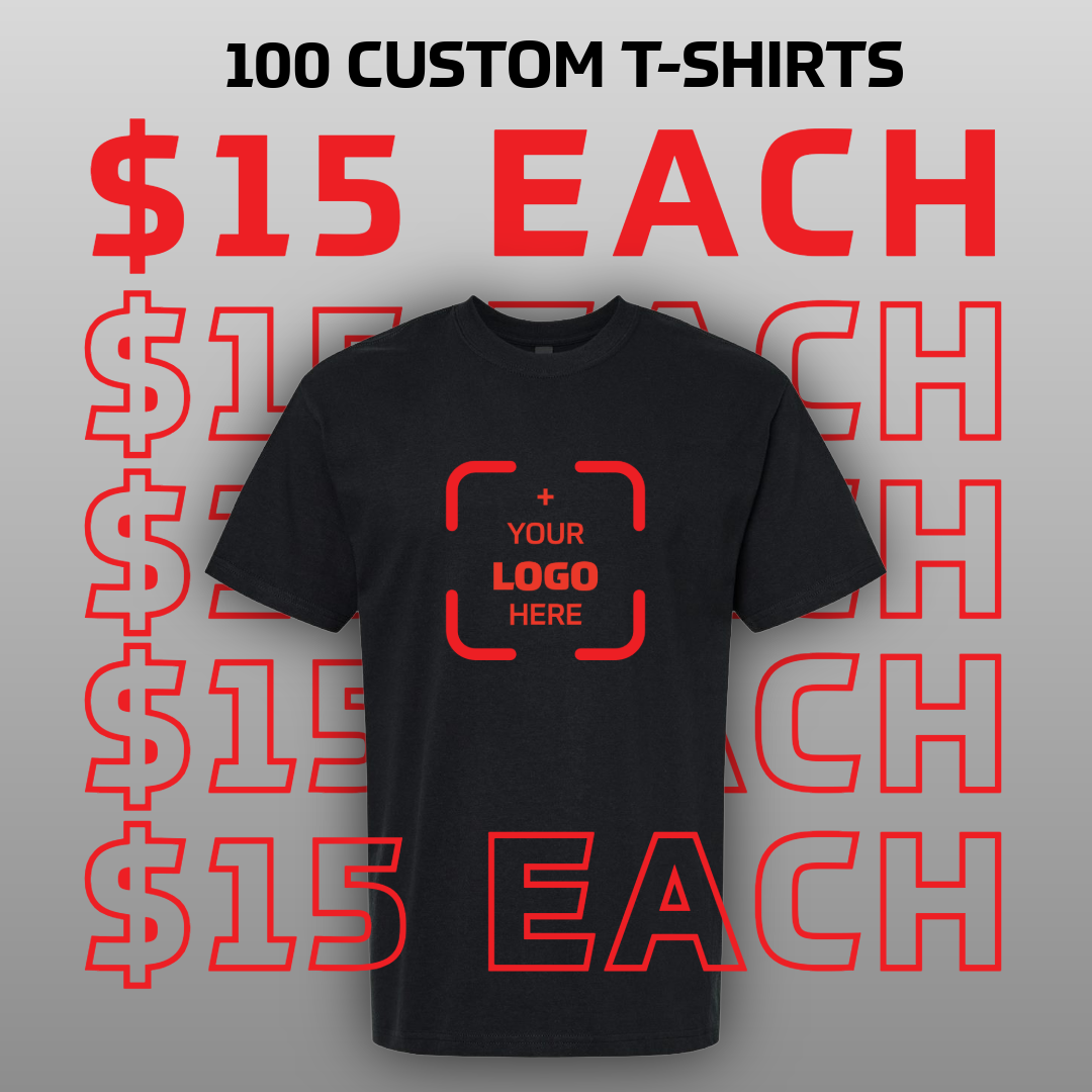 Custom T-Shirt Pack — Gildan 5000