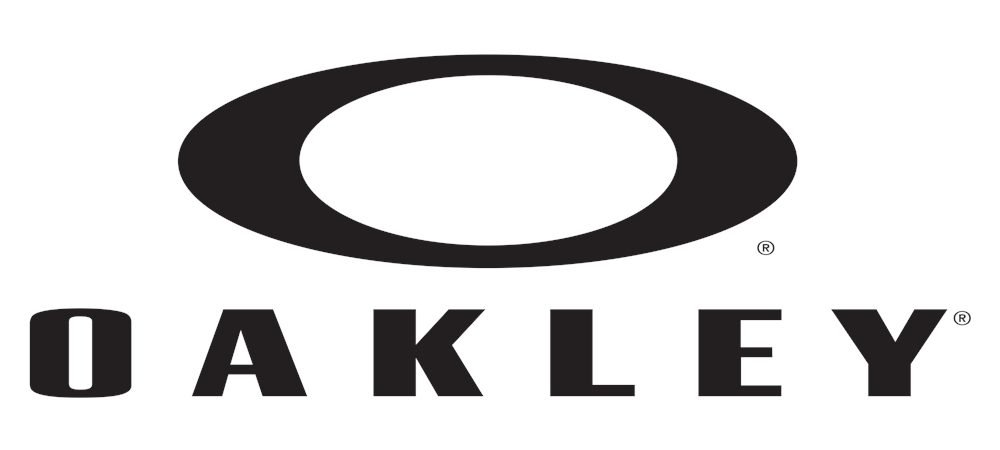 Oakley logo with stylized "O" above the word "Oakley."