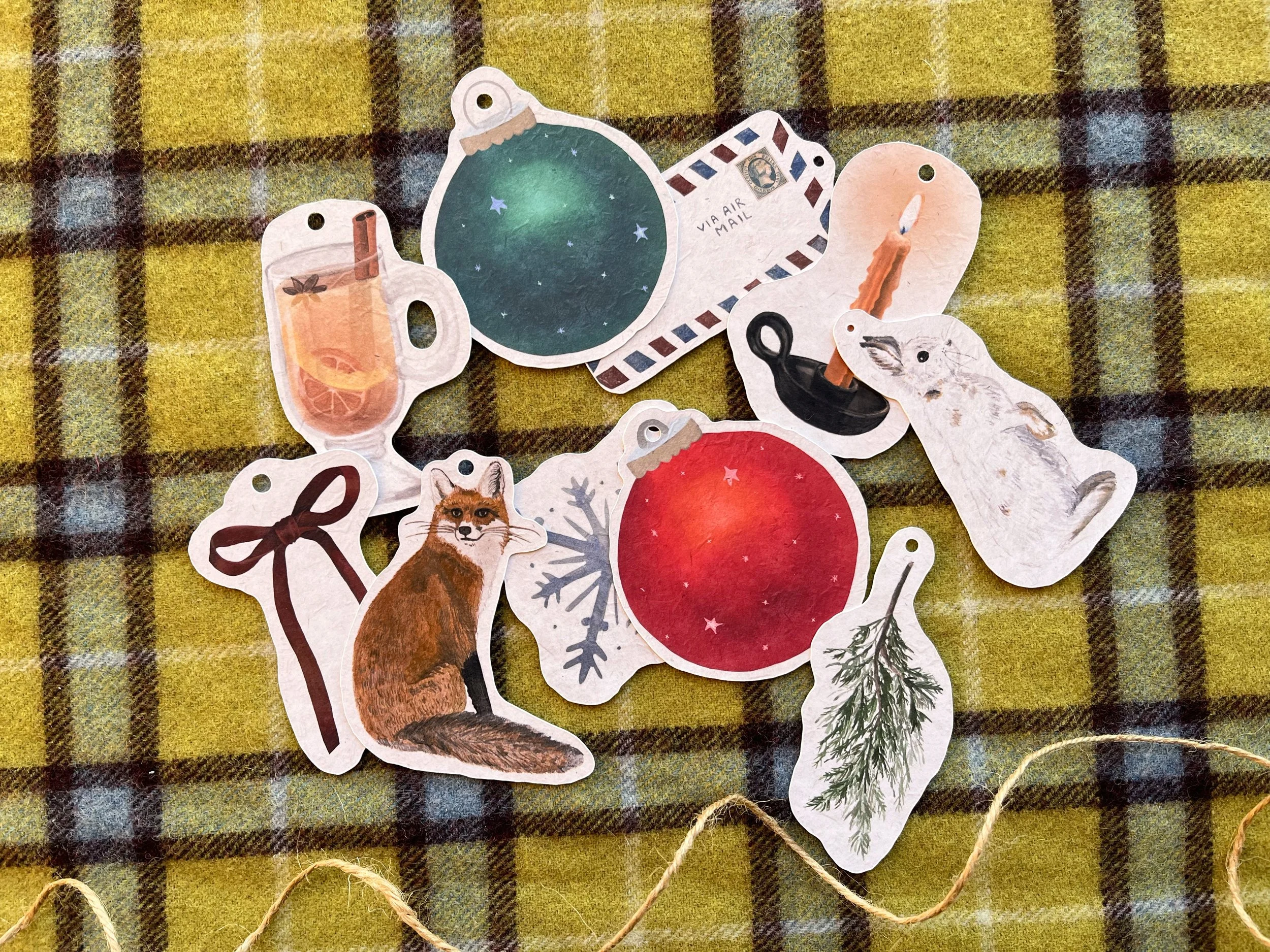 Holiday Gift Tags/Garland