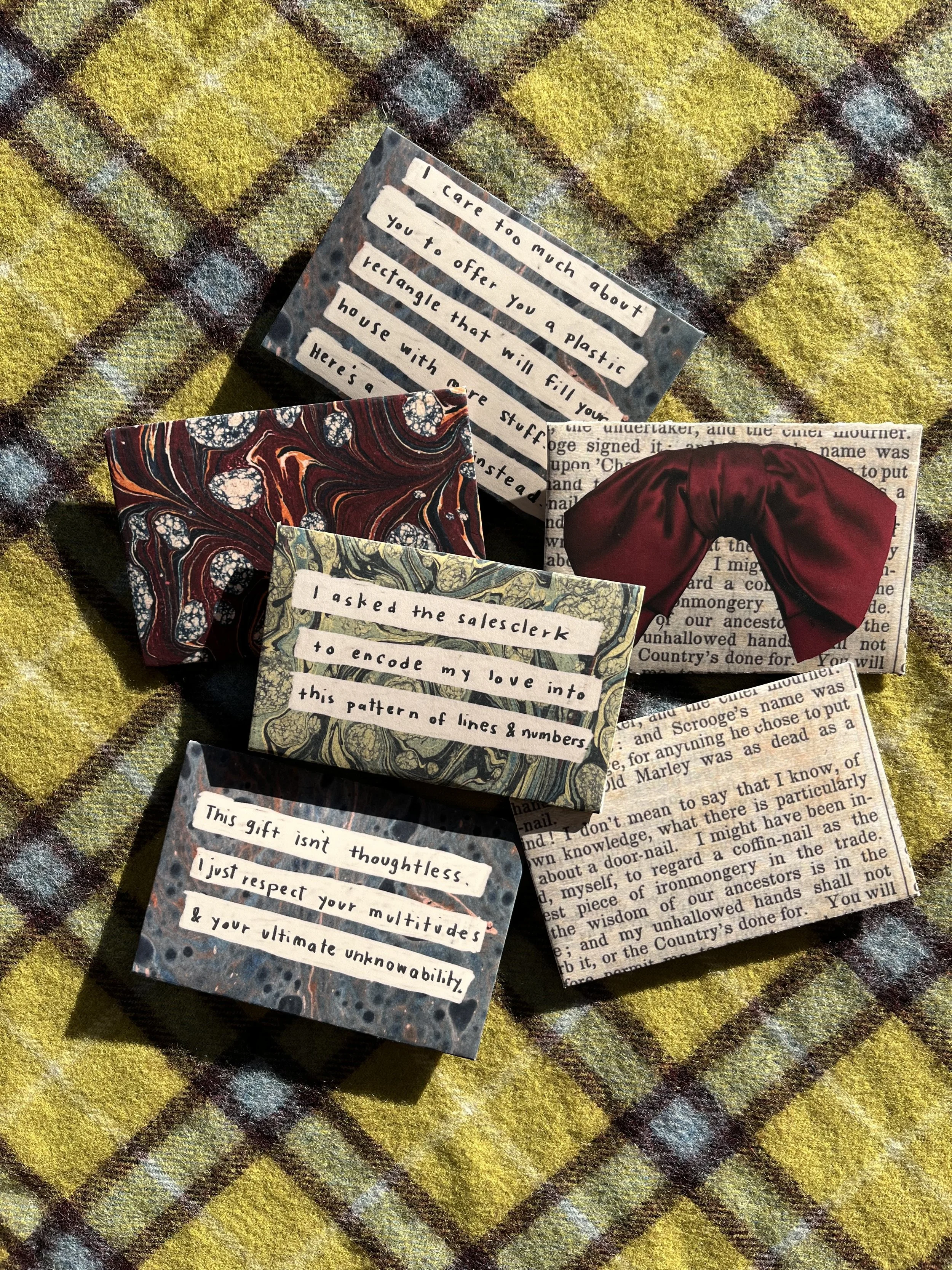 Mini Envelope/Gift Card Sleeve Pack of 6