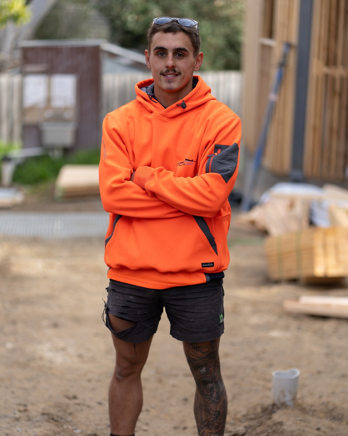 Danny &ldquo;Bisho&rdquo; Bishop, one of our qualified carpenters who has been at Carter built for over 4 years. 
Daniel is a very crafty and switch on carpenter, who is always thinking outside the box and coming up with new ideas, on how to do somet