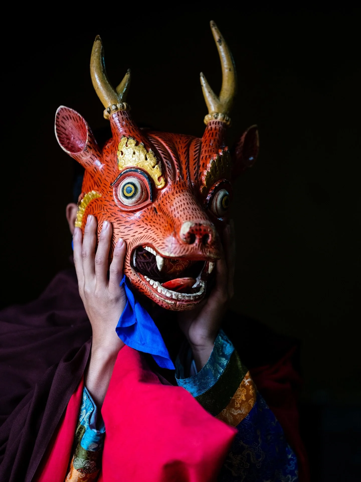 Portraits from Bhutan: Faces behind the tradition &mdash; portraits of Bhutan&rsquo;s iconic mask dances, where culture and spirit come alive.

#bhutan #bhutantrip #travel #imagesbyabhishek #abhishekhajela #learnphotography #travelphotography #unique