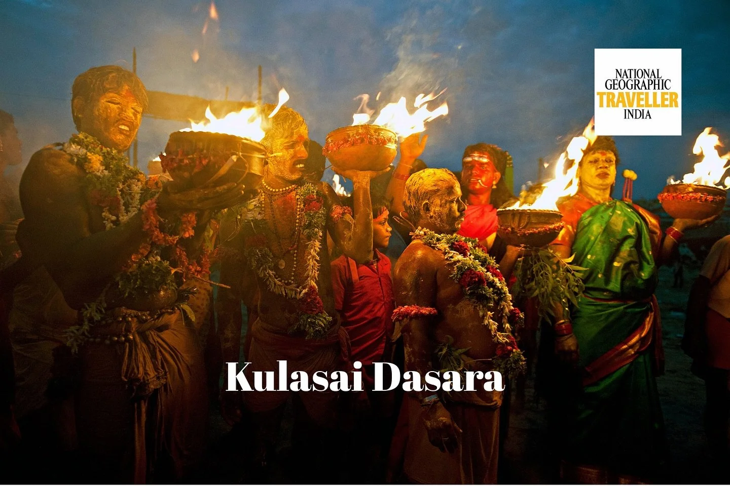 Reposting my Nat Geo Traveller India photo essay from Kulasai Dasara&mdash;a festival that&rsquo;s unlike anything else in India.
The energy, the faith, and the intensity of colours and devotion stay with you long after you&rsquo;ve left. This series