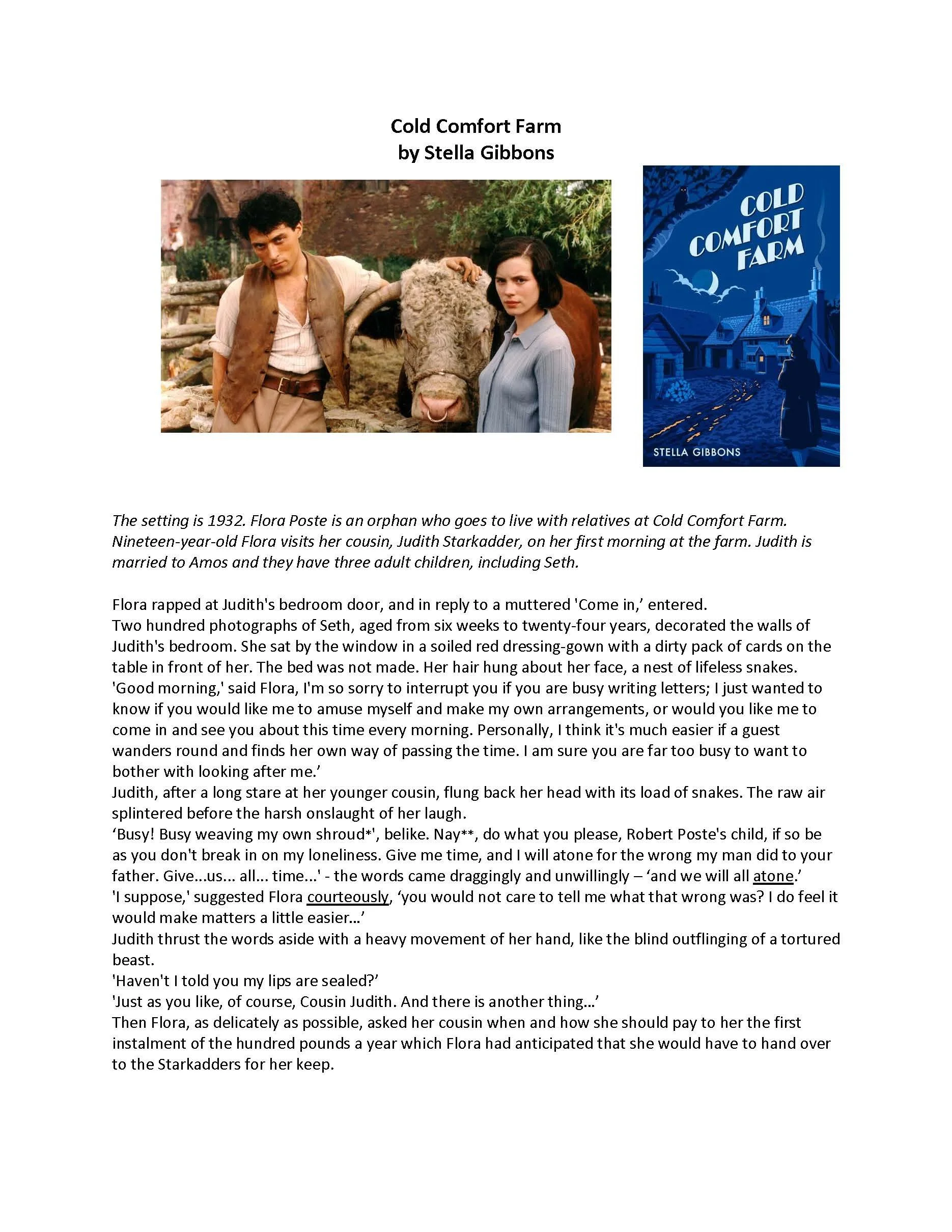 Year 9 English Entrance Paper
