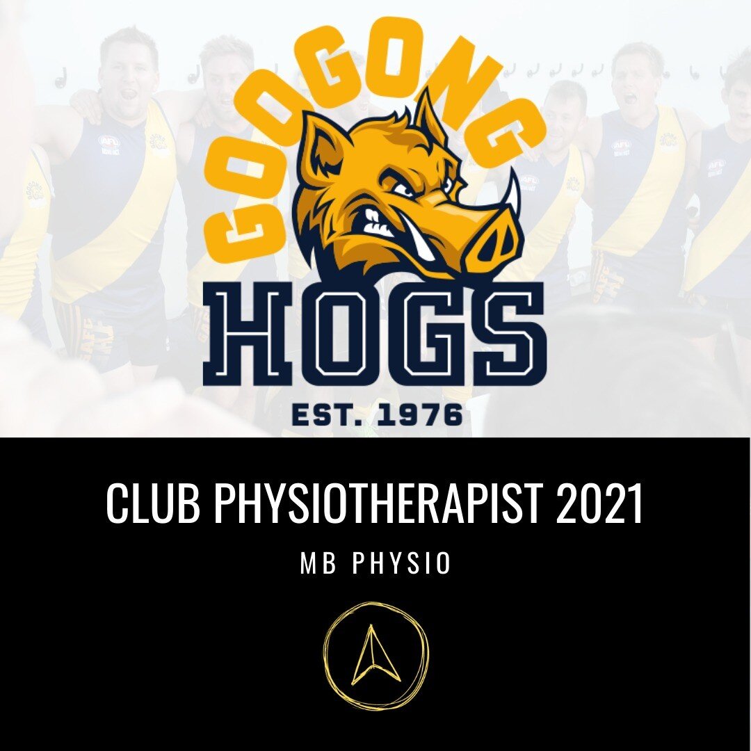 Pleased to announce that I'll be teaming up with the Googong Hogs for the 2021 season as the club physiotherapist. 

#googonghogs #googong #football #physiotherapy #rehab #afl #localsports
