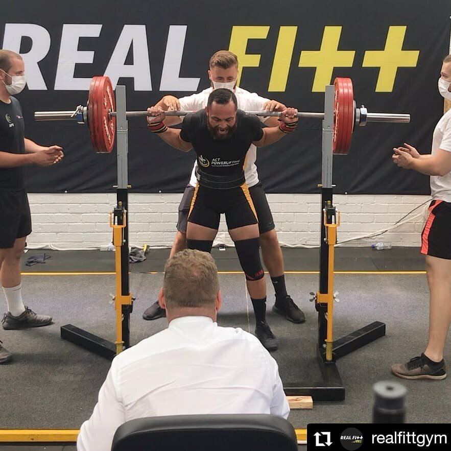 Big day out at @realfittgym for the ACT APU state qualifiers over the weekend. Plenty of impressive lifts on the day. Hoping everyone pulled up well and injury free. 

Thanks to @realfittgym and @apu_act_powerlifting for having me out for the day. 

