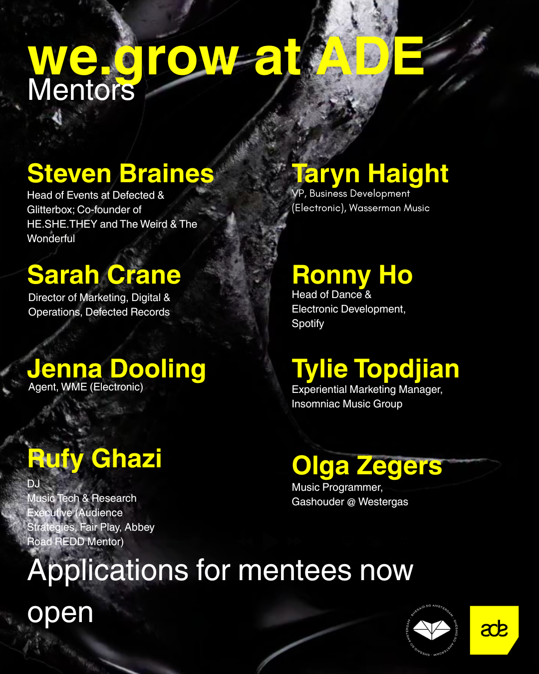 we.grow at ADE