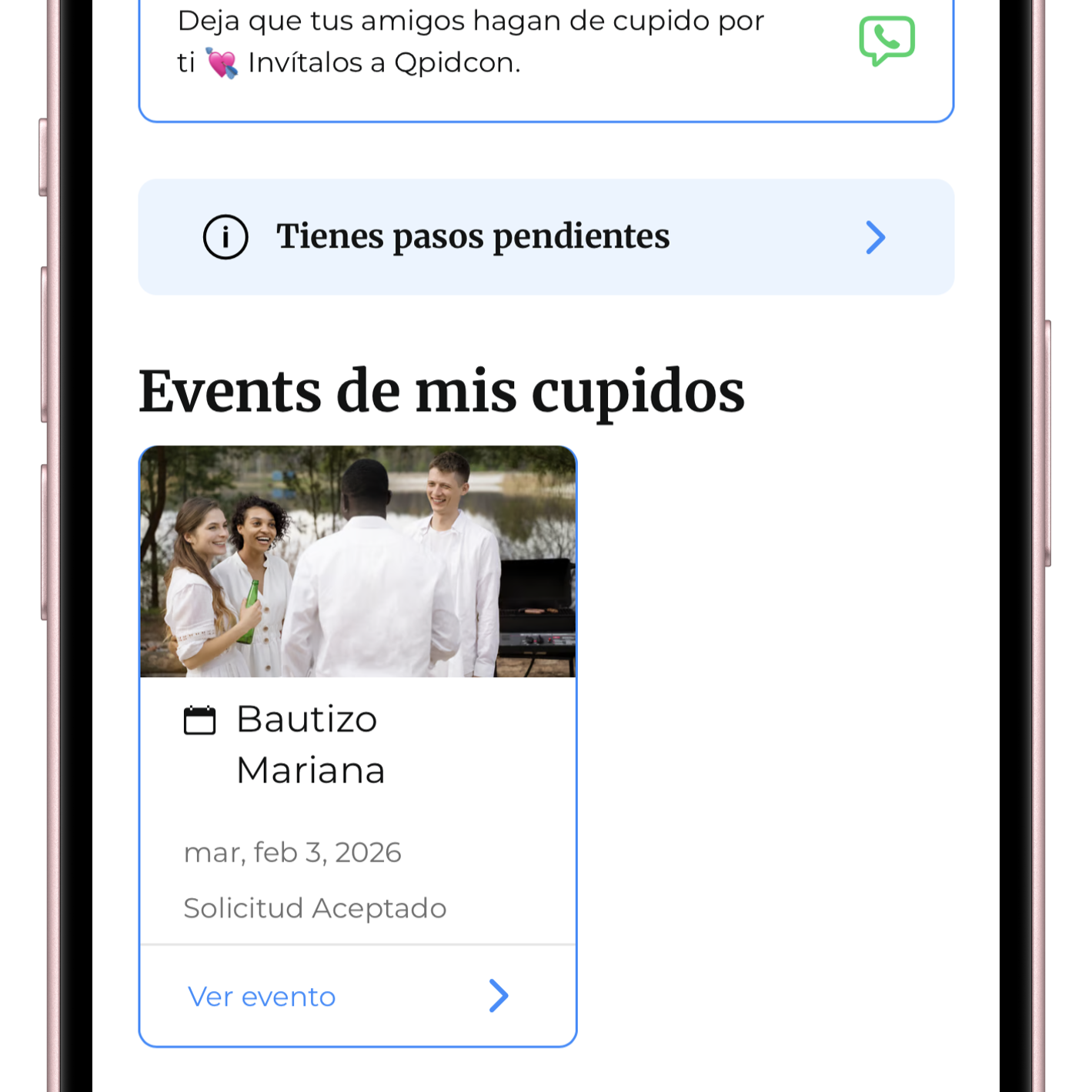 Qpidcon Events: la nueva forma de conocer solteros en eventos reales, con amigos como cupidos