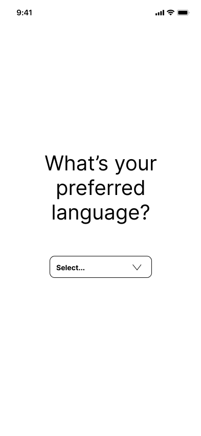 Preferred Language