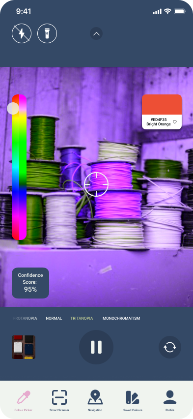Colour Picker - Tritanopia Shift