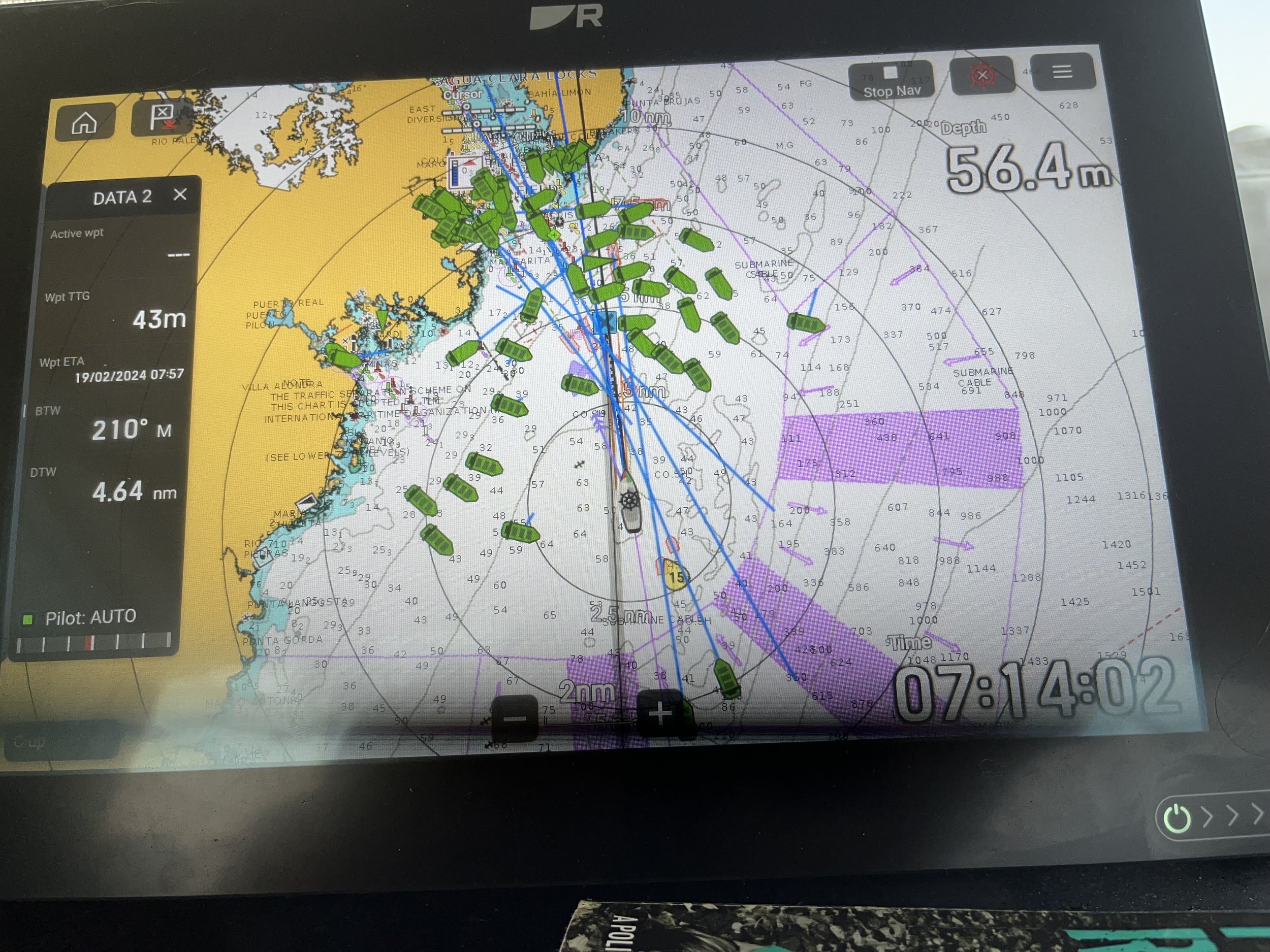 Arrival at Panama 19 February 2024. &nbsp;