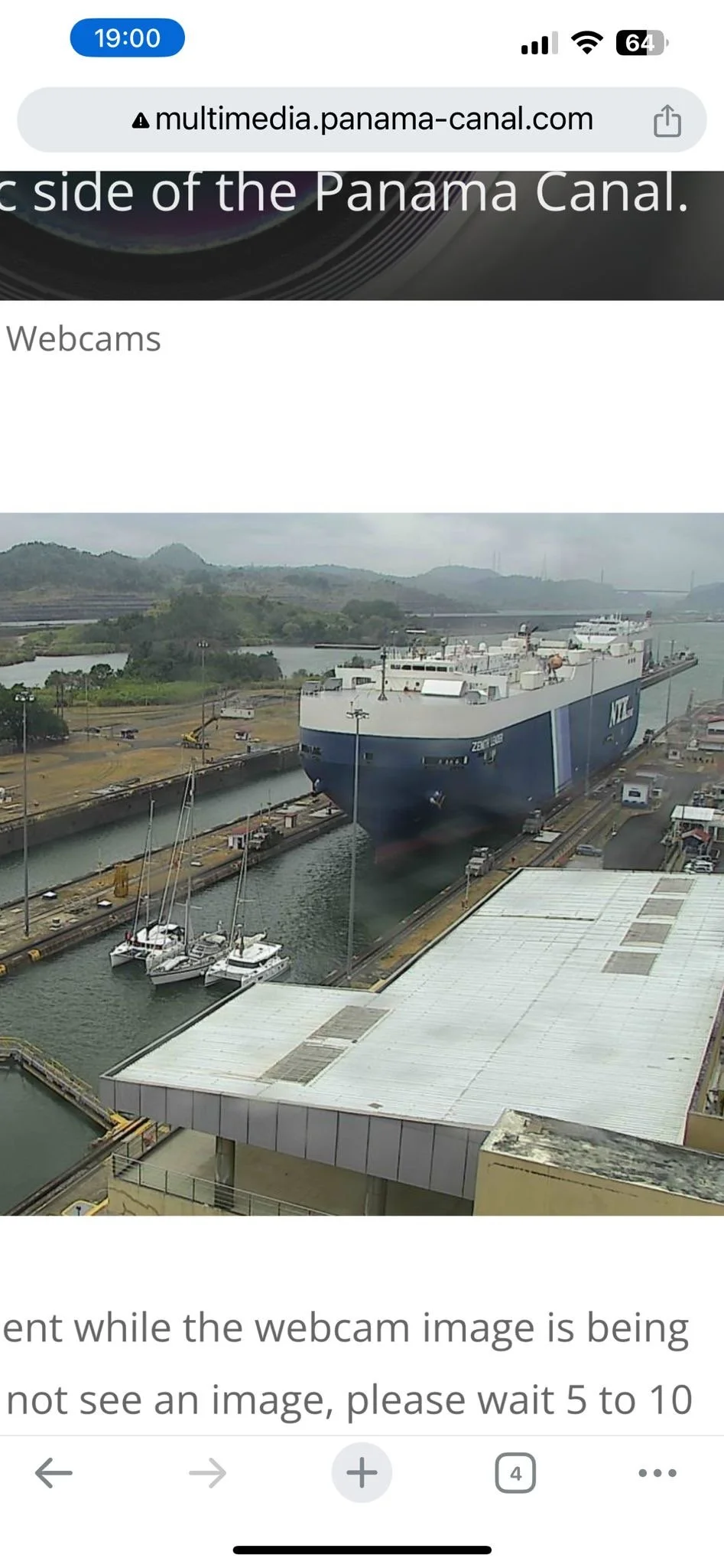 We are in the Pacific - 19 March 2024.