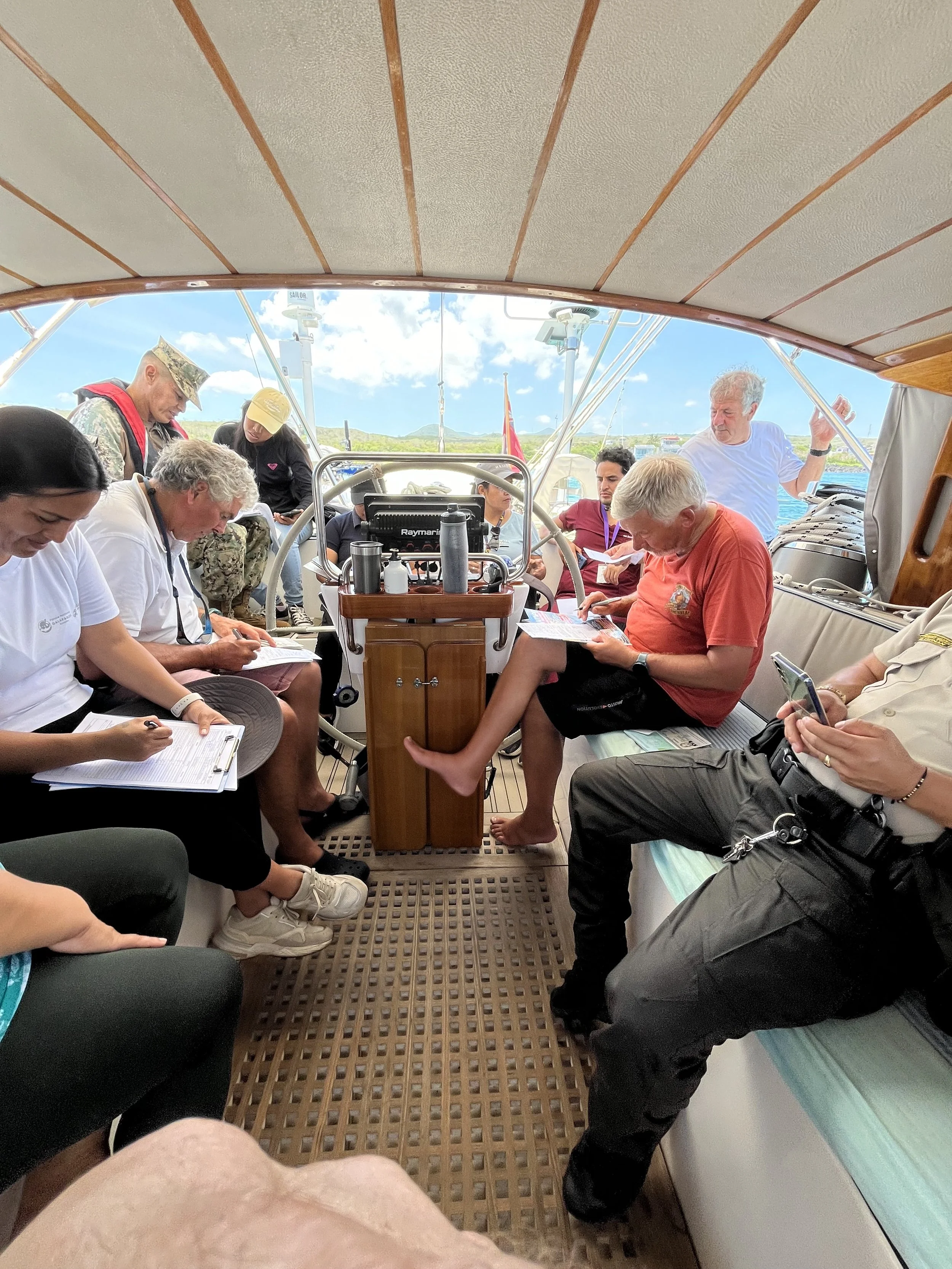 Arrival in the Galapagos - 12 April 2024
