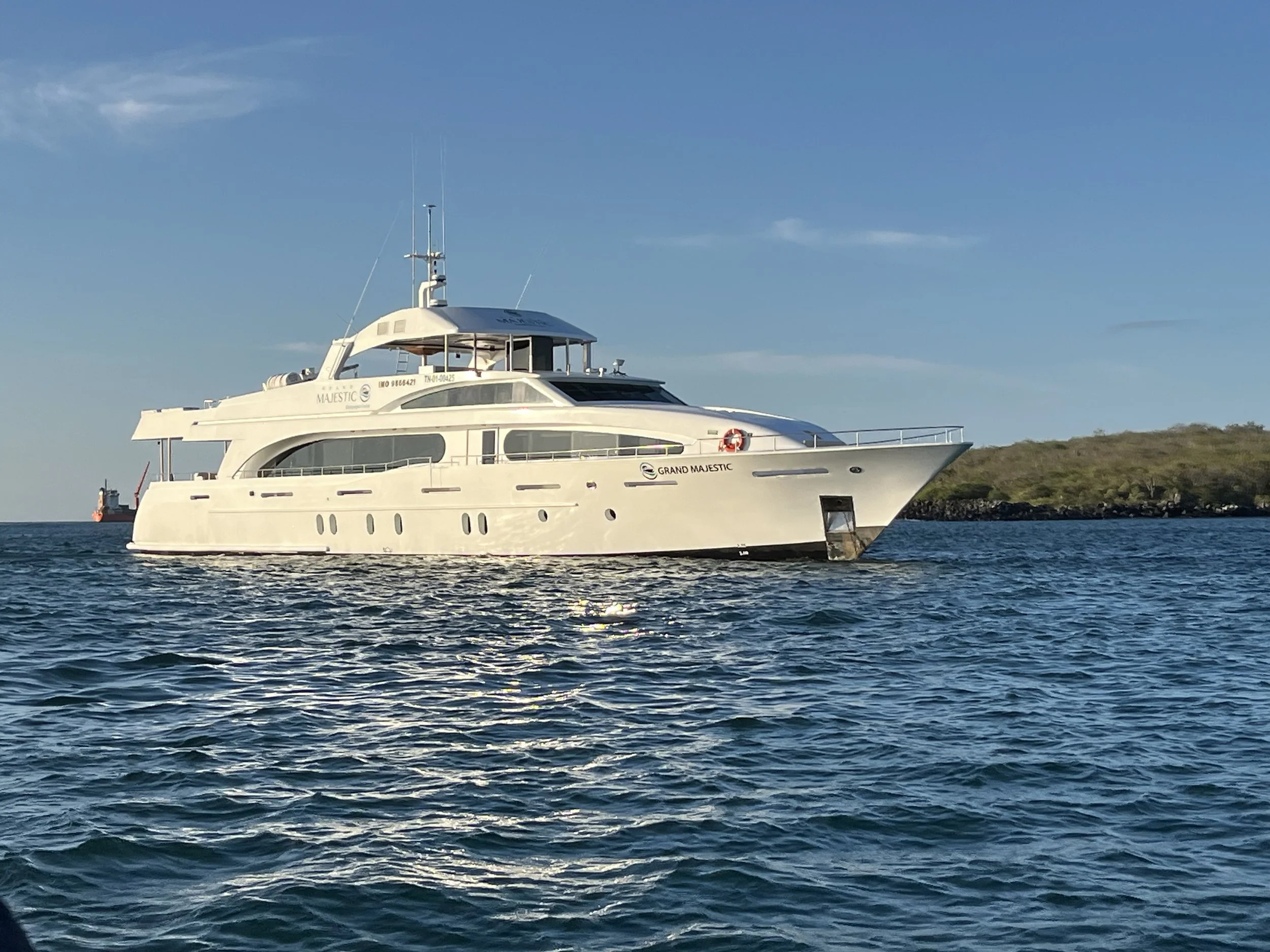 Joining the Grand Majestic -San Cristobal - Galapagos –22 April 2024.