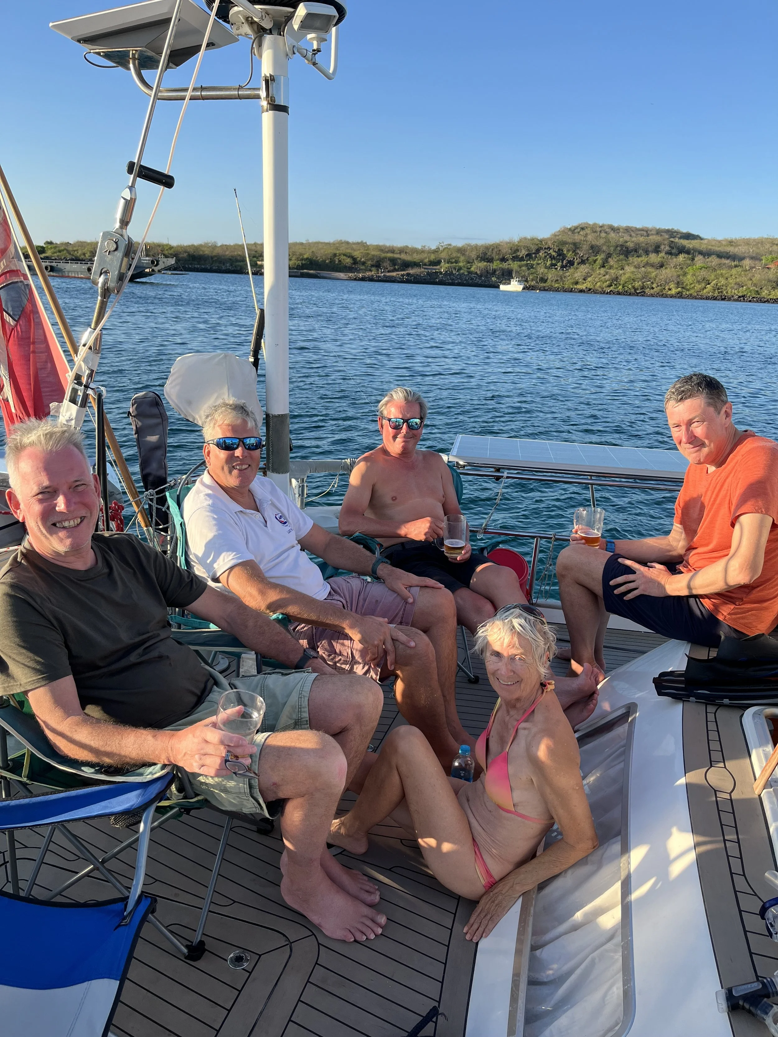 Full Crew -San Cristobal - Galapagos –1 May 2024.