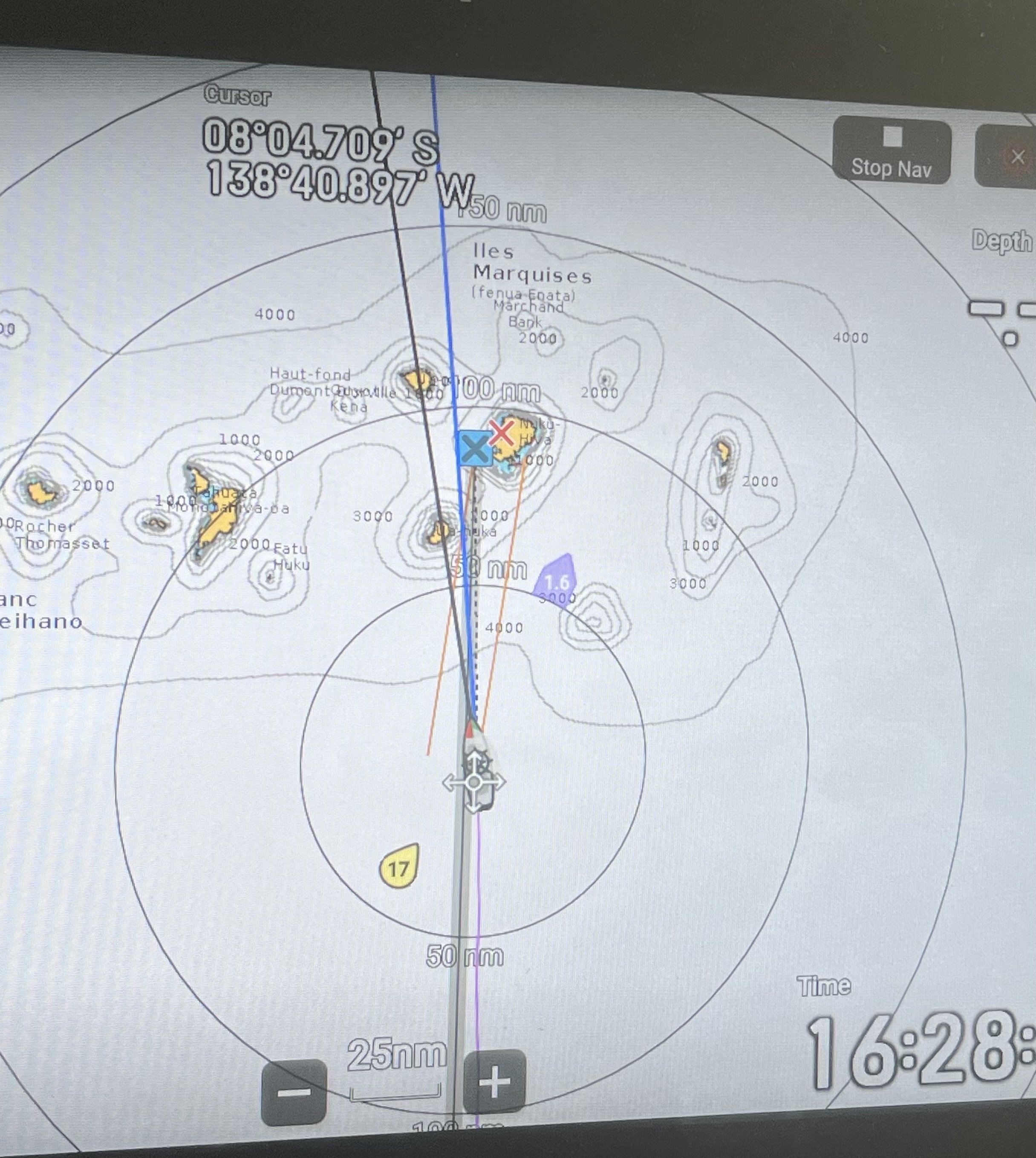 Galapagos to Marquesas –21 May 2024 – Day 19- Nearly There !