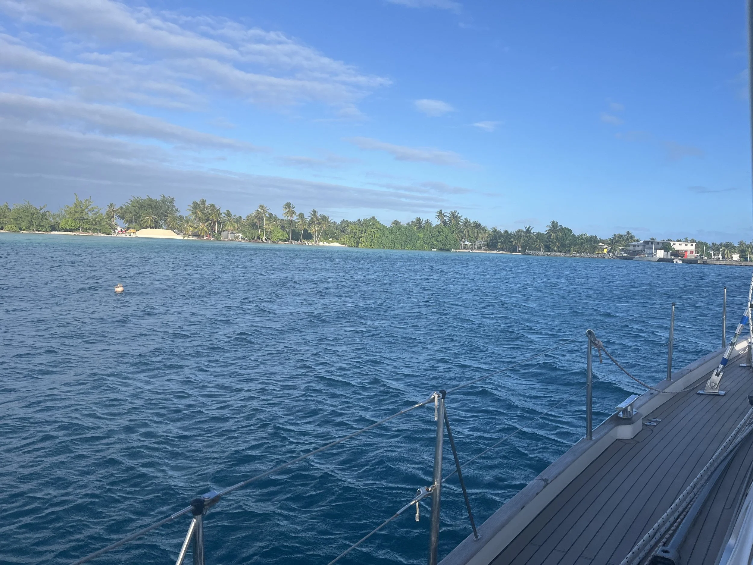 Arrival at AHE –Tuamotus 18 June 2024 – on Day 4.