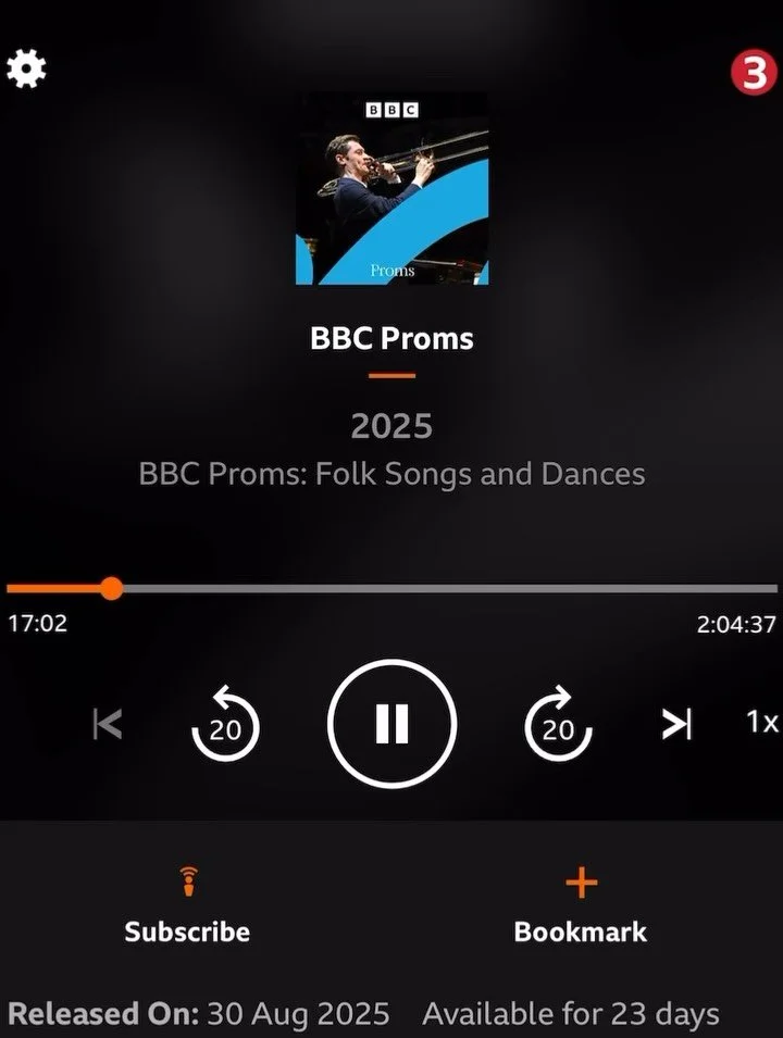 There&rsquo;s just over 3 weeks to catch up on my performance at the BBC Proms. 

Head over to BBC Sounds to listen to my performance of Gunther Schuller&rsquo;s &lsquo;Eine Kleine Posaunenmusik&rsquo; with the LSO Wind Ensemble, masterfully conducte