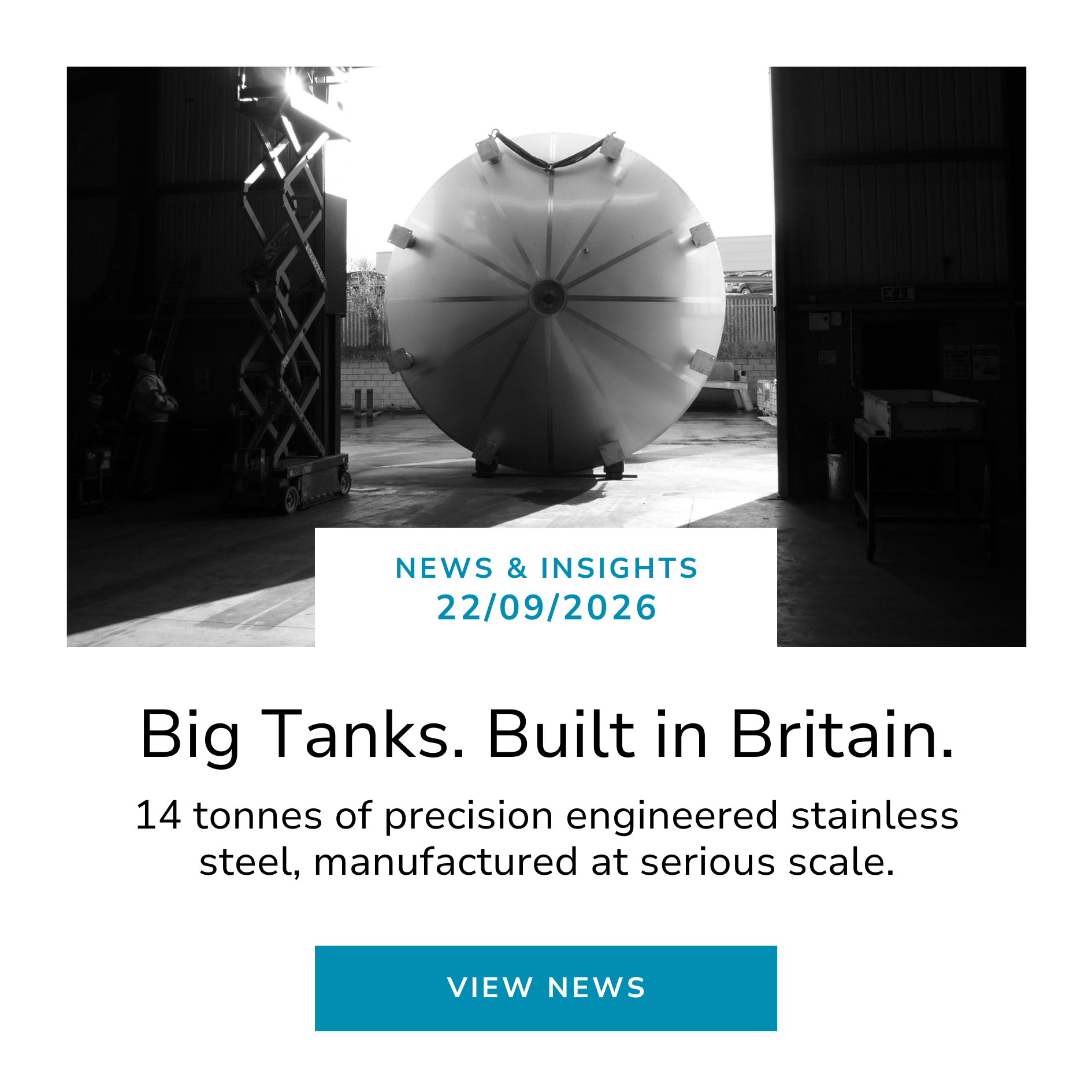 22/09/2026 - Big Tanks. Built in Britain.