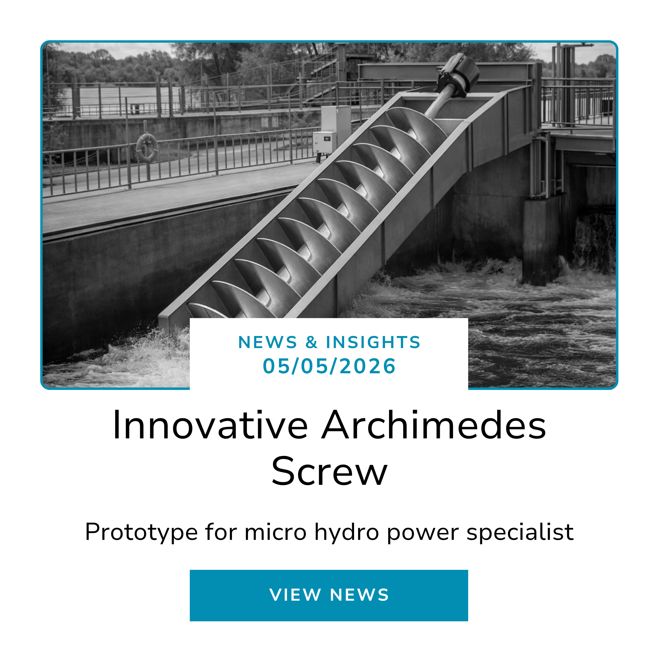 05/05/2026 - Innovative Archimedes Screw